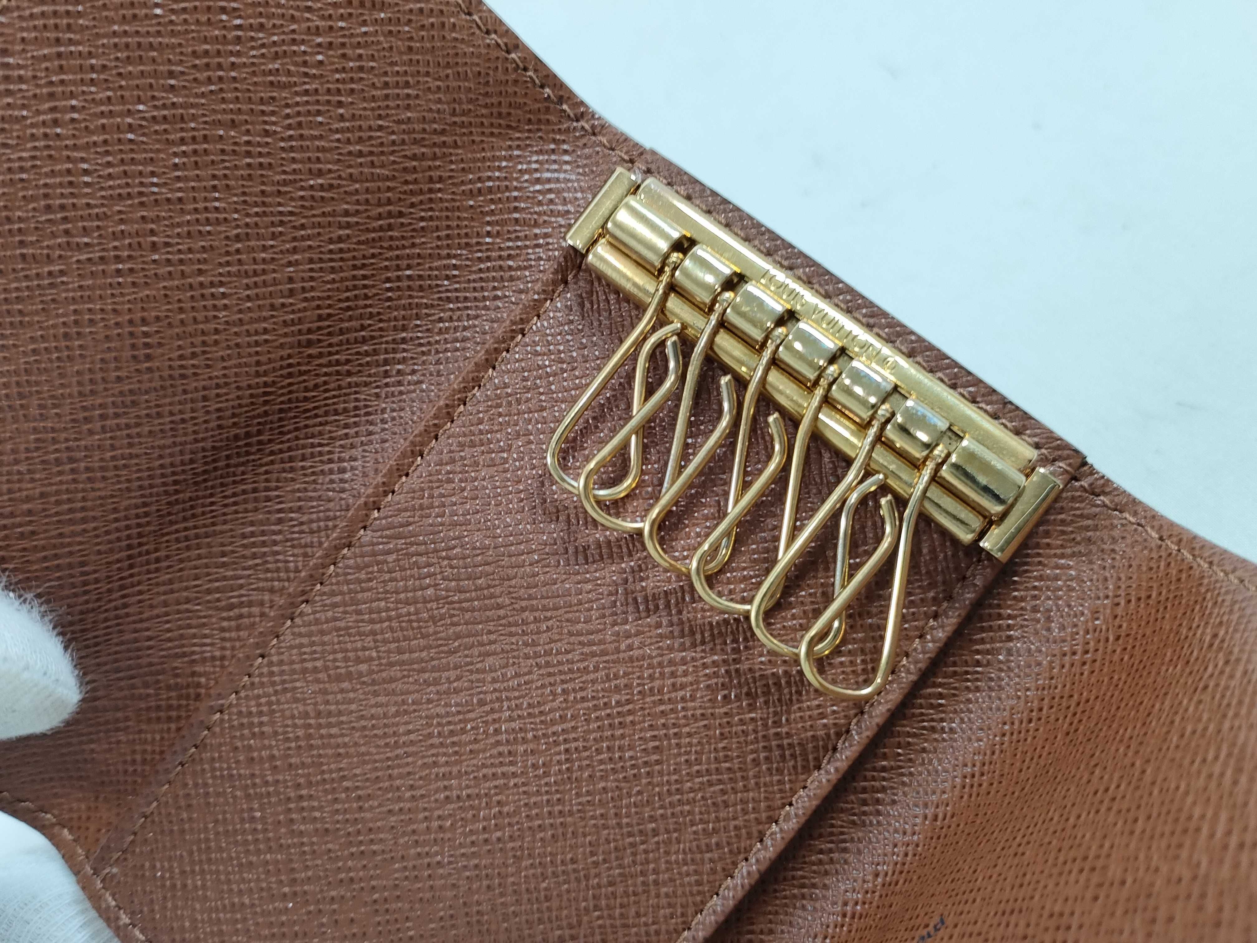 Monogram Keychain Key Case — view 9