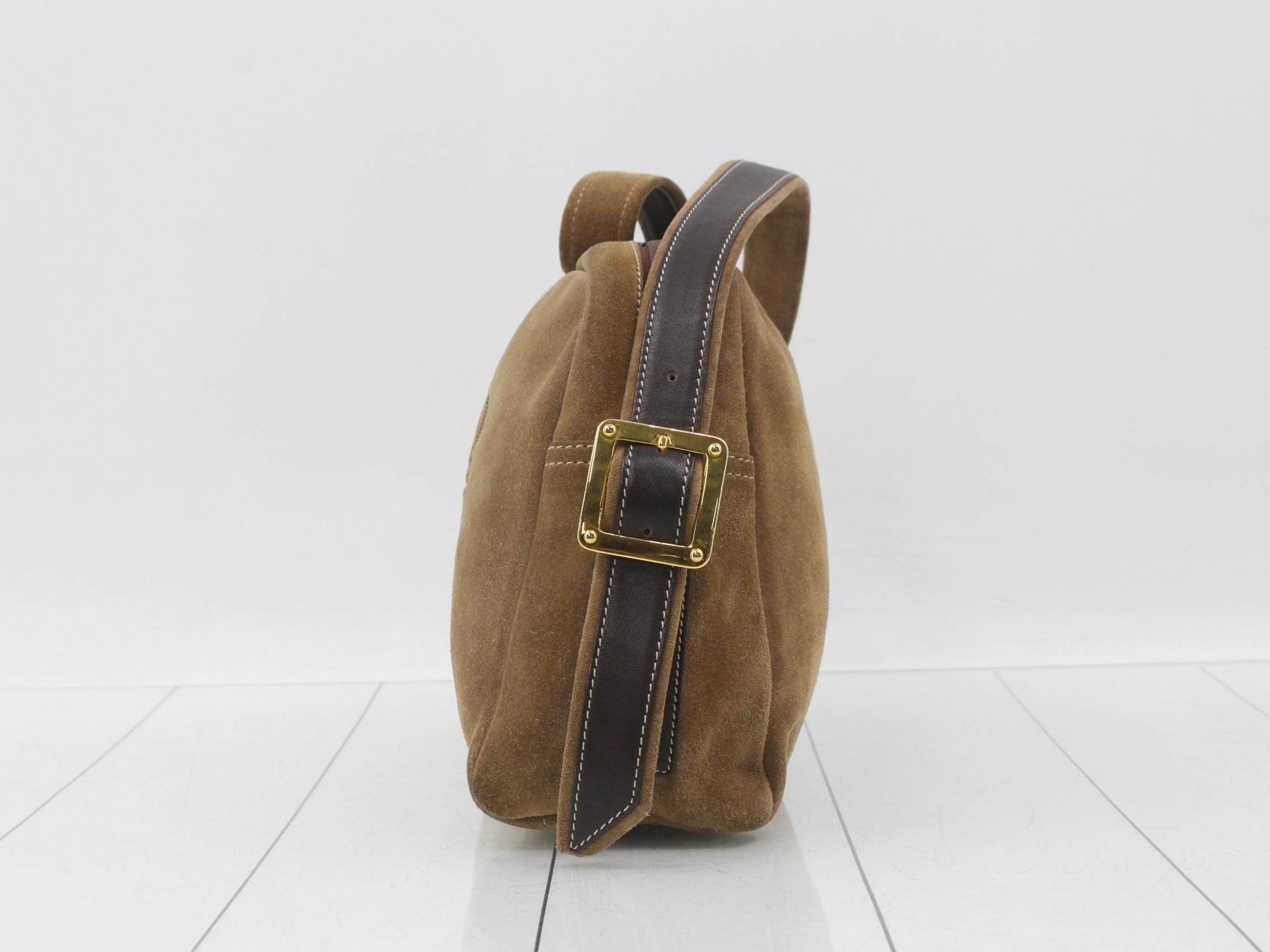 Anagram Suede Bag — view 3