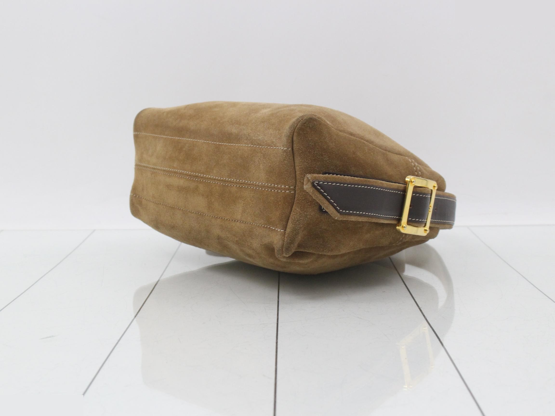 Anagram Suede Bag — view 6