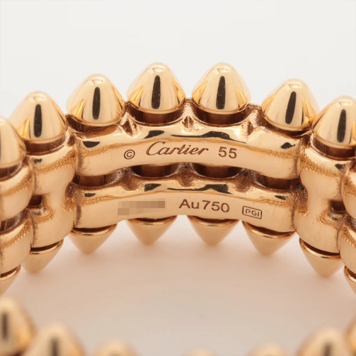 Clash de Cartier Ring 750(PG) 12.5g 55 URO938 Distortion — view 3