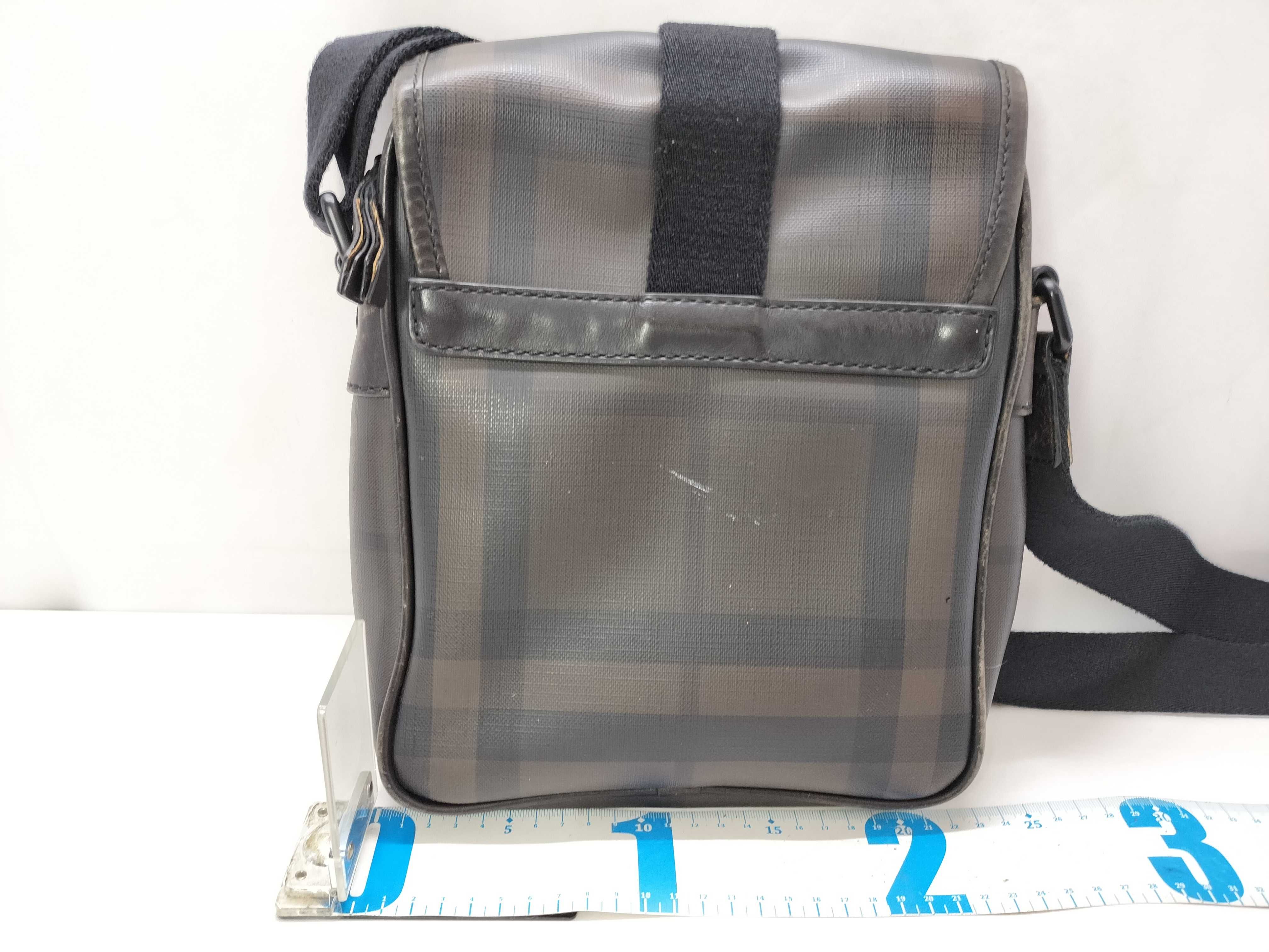Black Check Flap Shoulder Bag — view 2