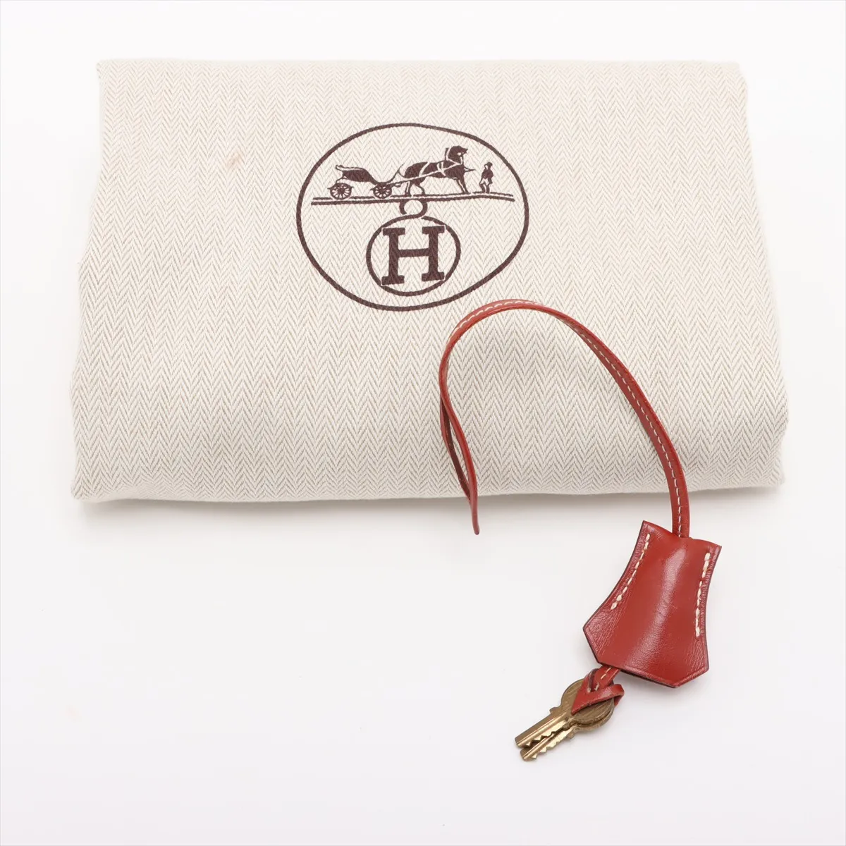 [Individually packaged] Hermes Kelly 28 Letournée Box Calf Brown Gold Hardware V: 1992 — view 14