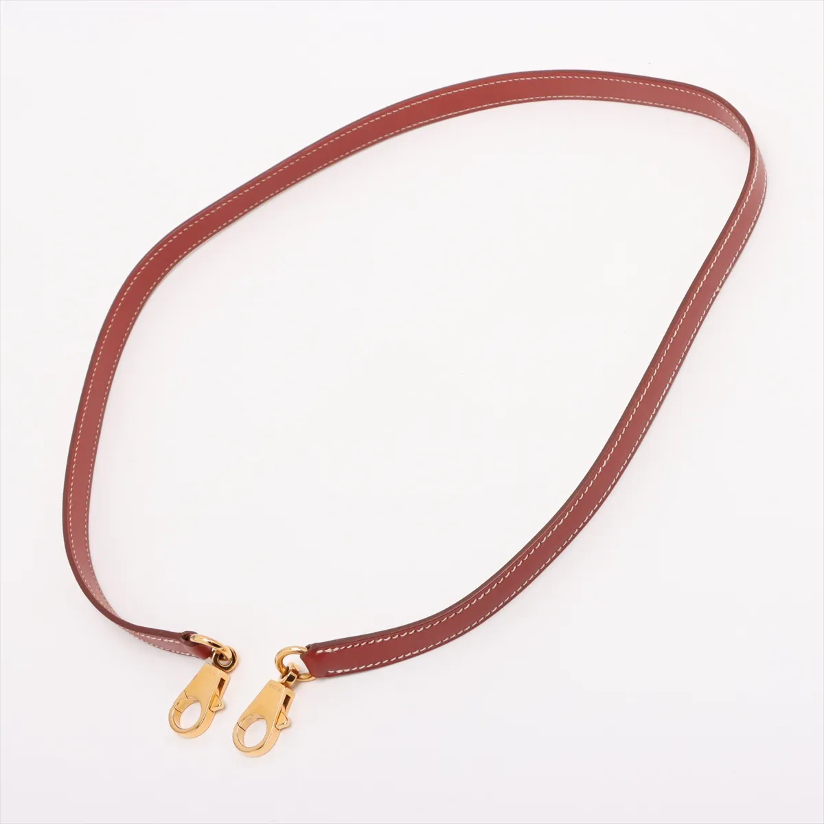 [Individually packaged] Hermes Kelly 28 Letournée Box Calf Brown Gold Hardware V: 1992 — view 7