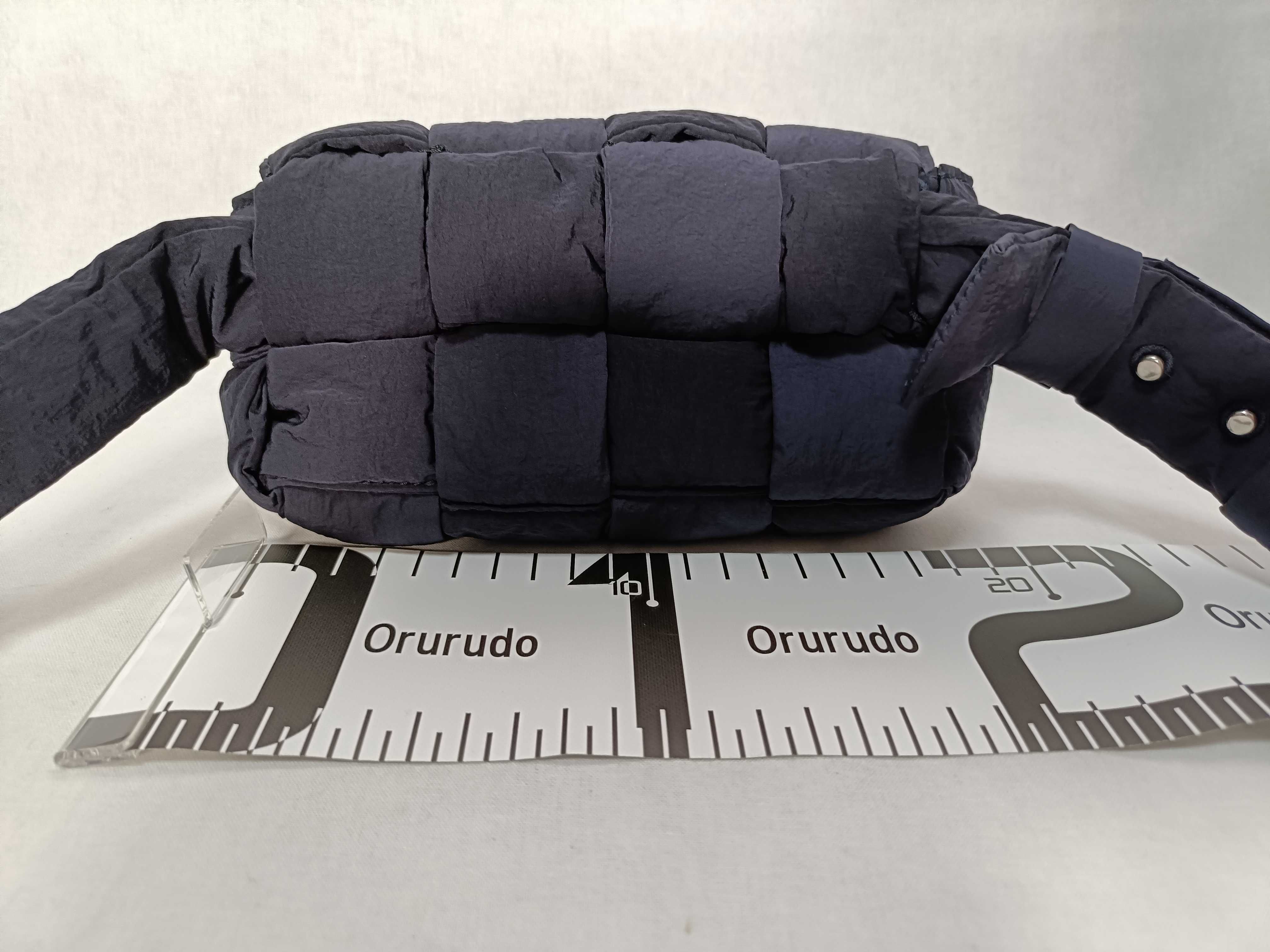 Cassette Shoulder Bag Navy Nylon Shoulder Bag — view 2