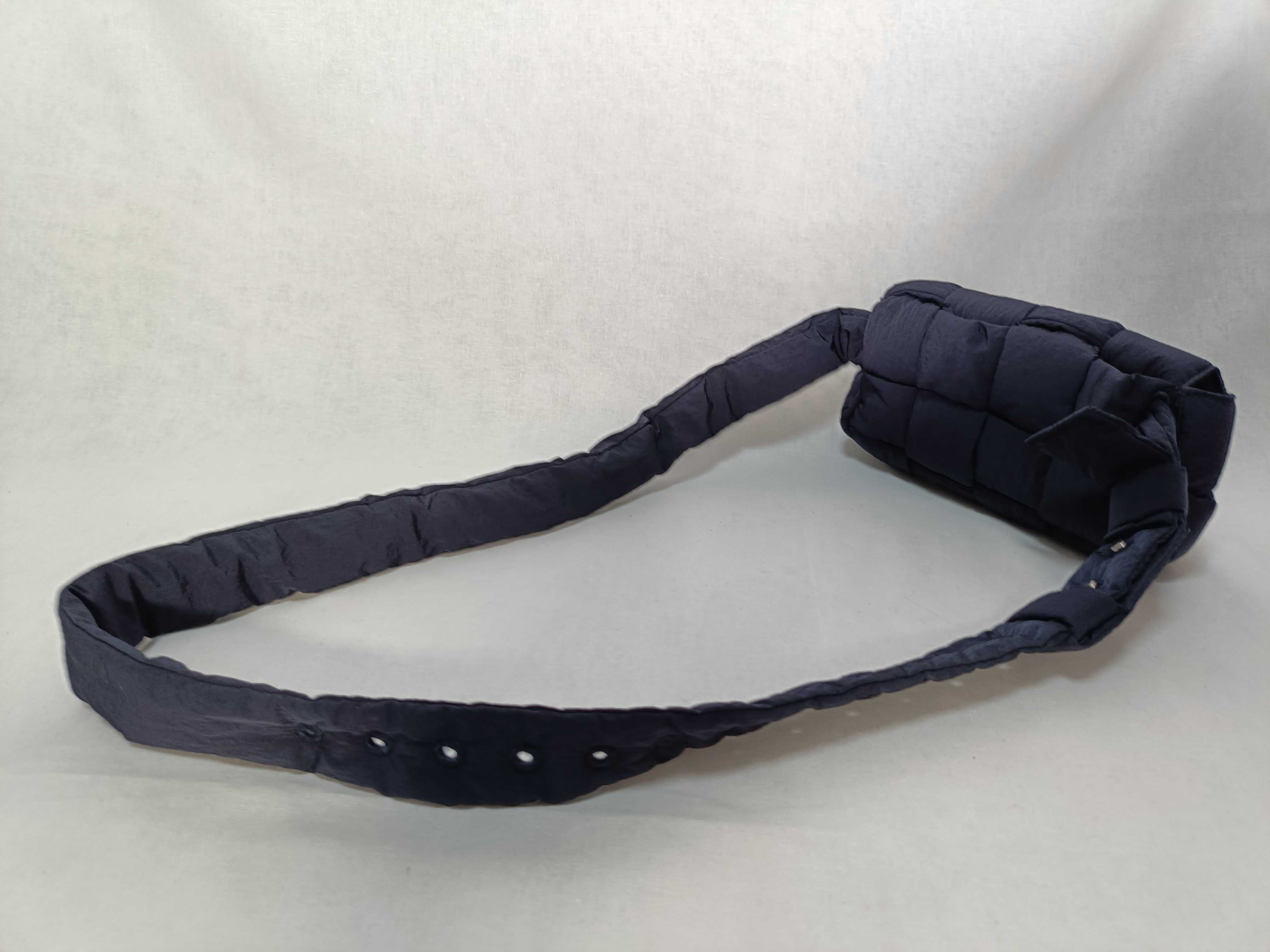 Cassette Shoulder Bag Navy Nylon Shoulder Bag — view 3