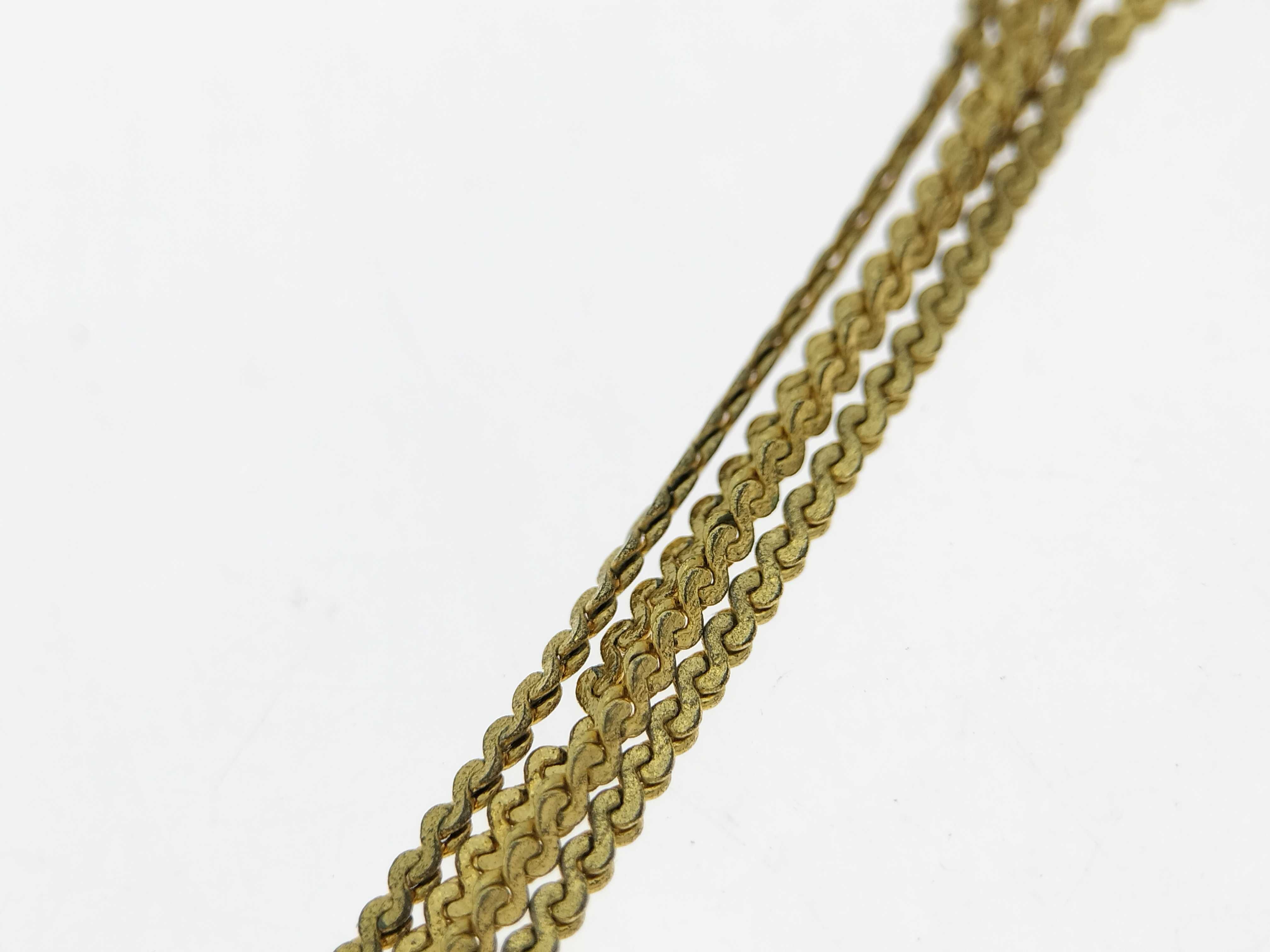 CD Logo Necklace, Gold Necklace — view 8