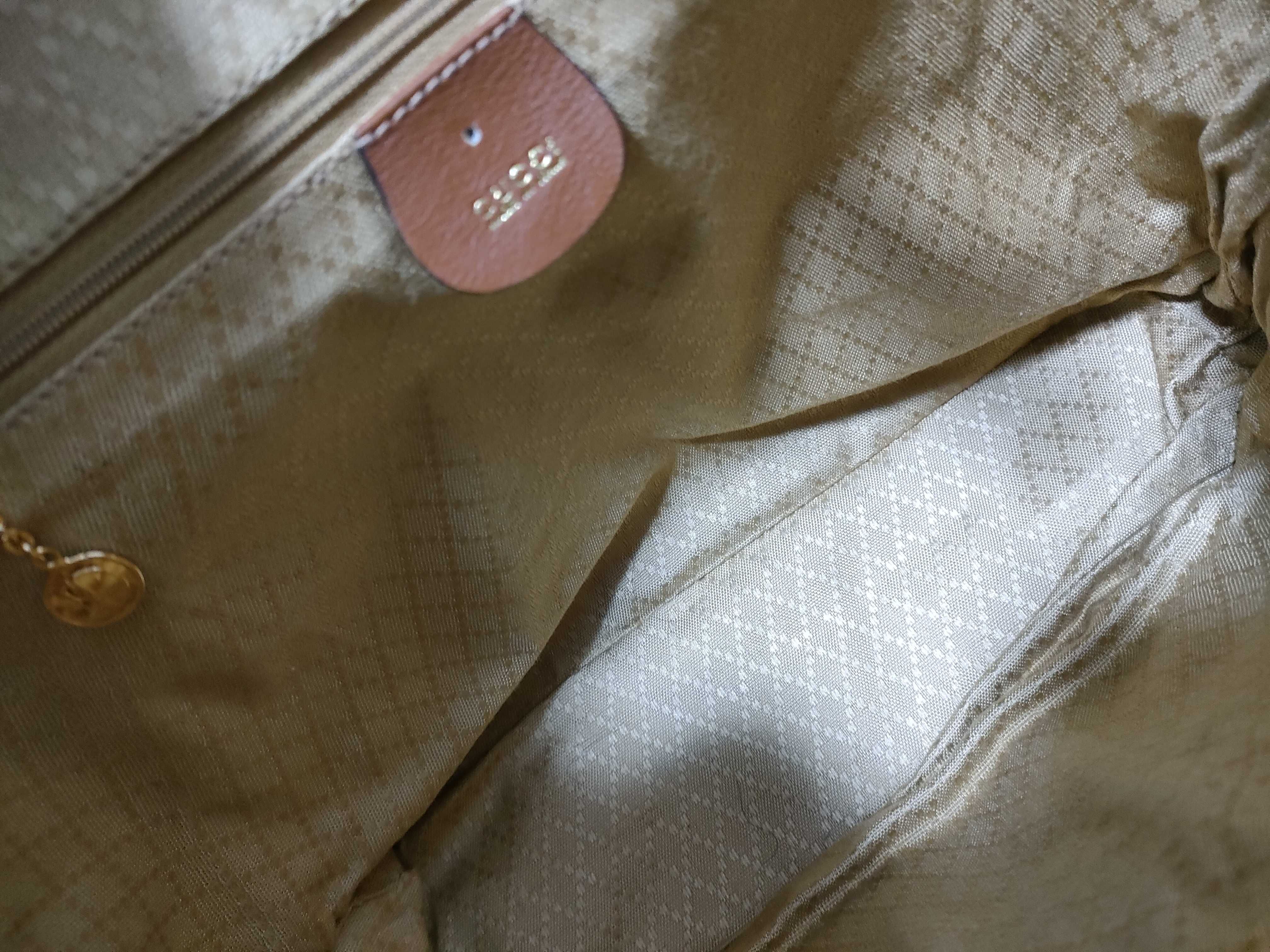 Bamboo 003・1998・0016 Leather Backpack, Brown — view 10