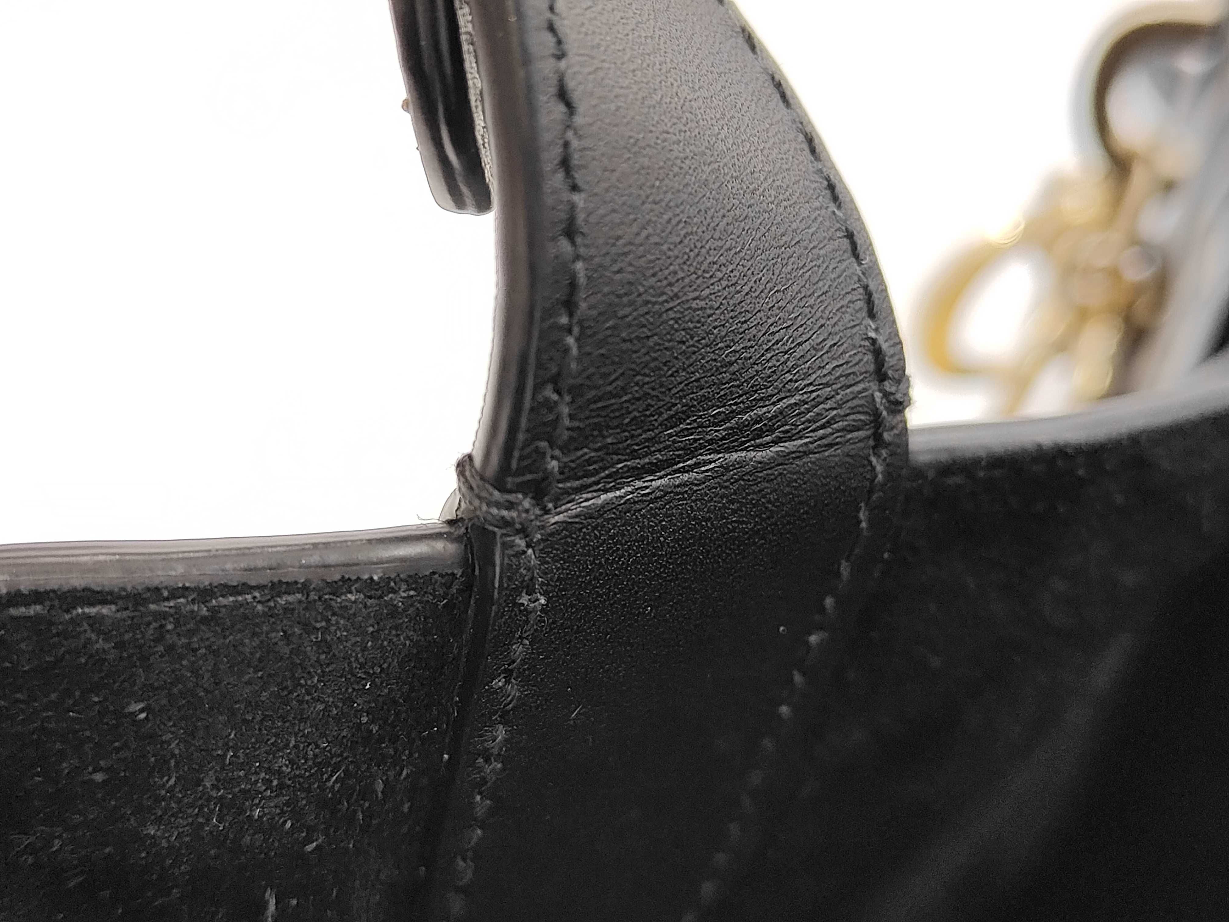 Toujours Micro Cannage Medium Leather Handbag (Black) - Includes Box and Dust Bag — view 11
