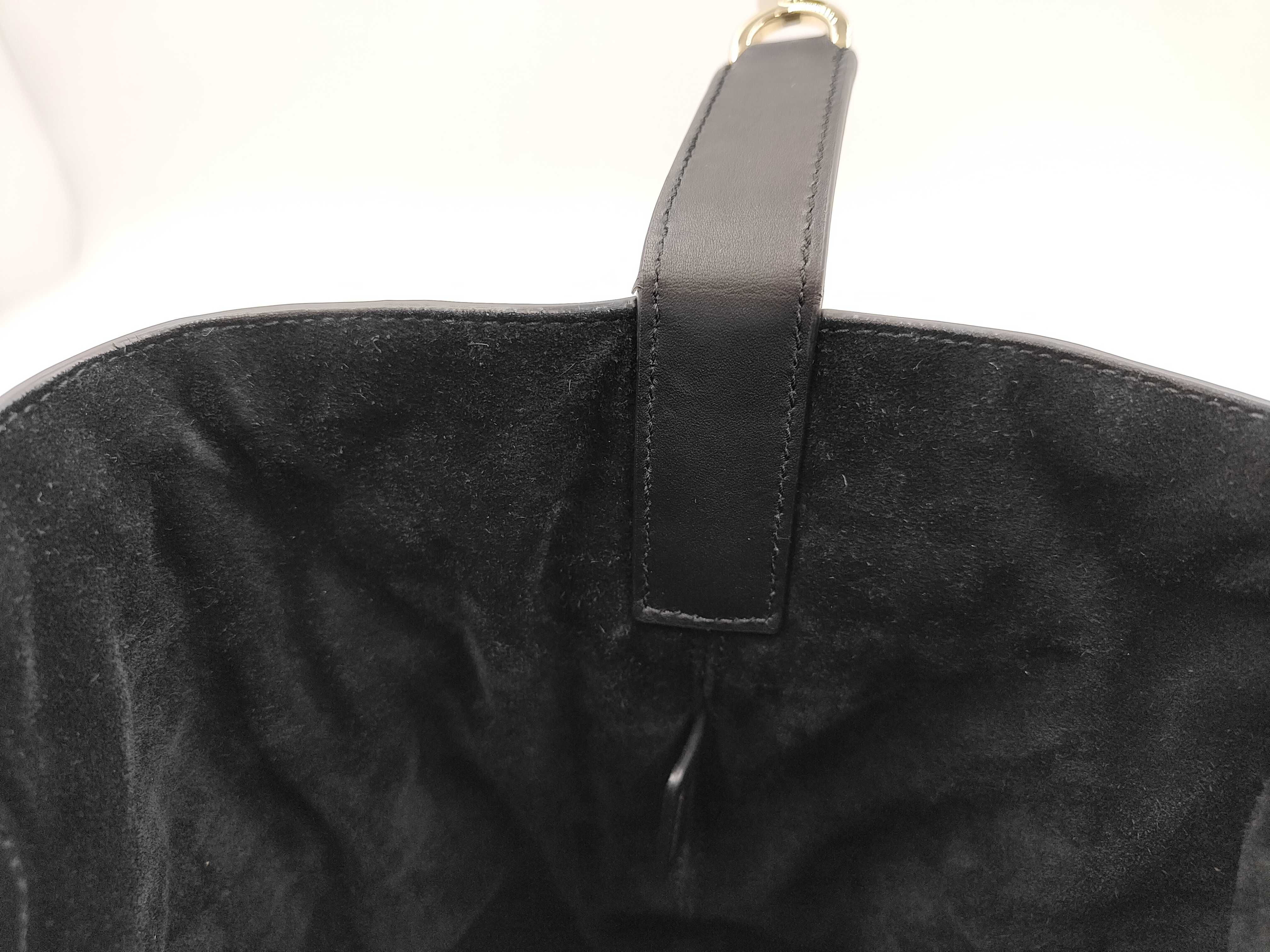 Toujours Micro Cannage Medium Leather Handbag (Black) - Includes Box and Dust Bag — view 7