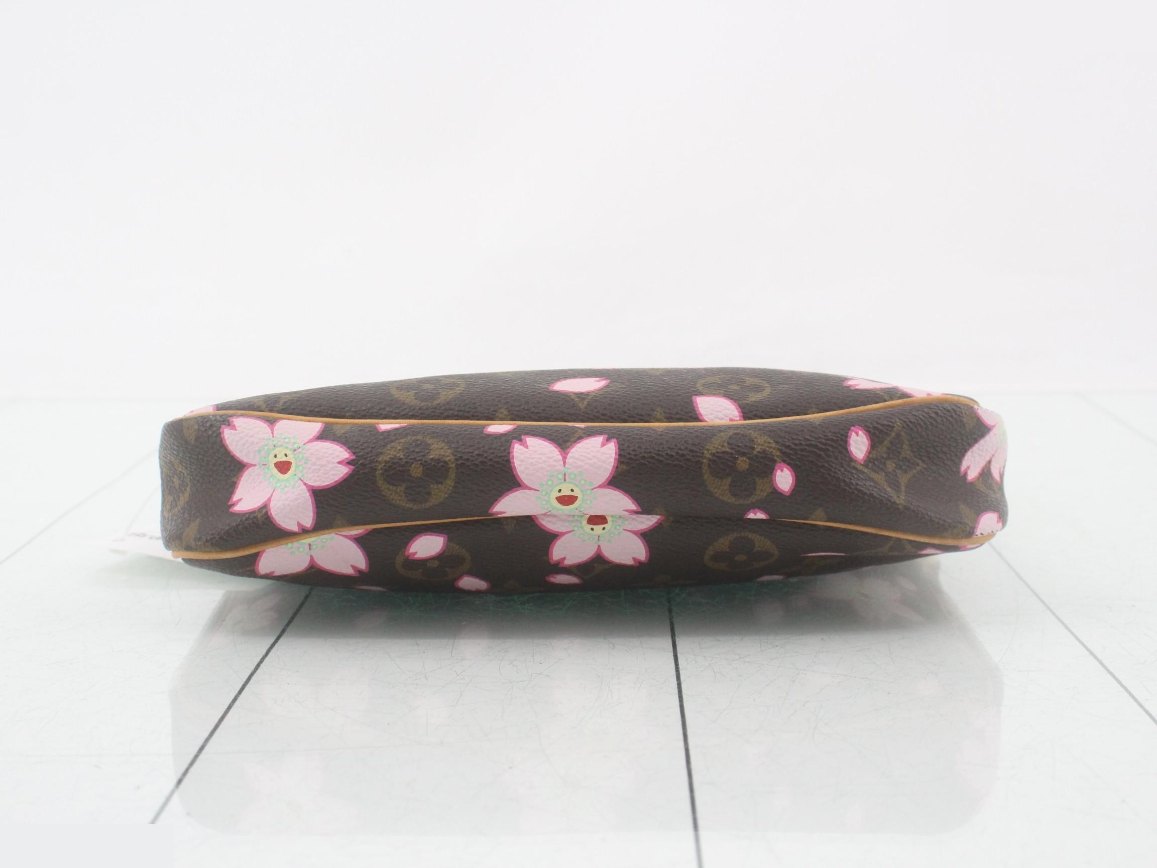 Monogram Cherry Blossom Takashi Murakami Pochette Accessoires — view 3