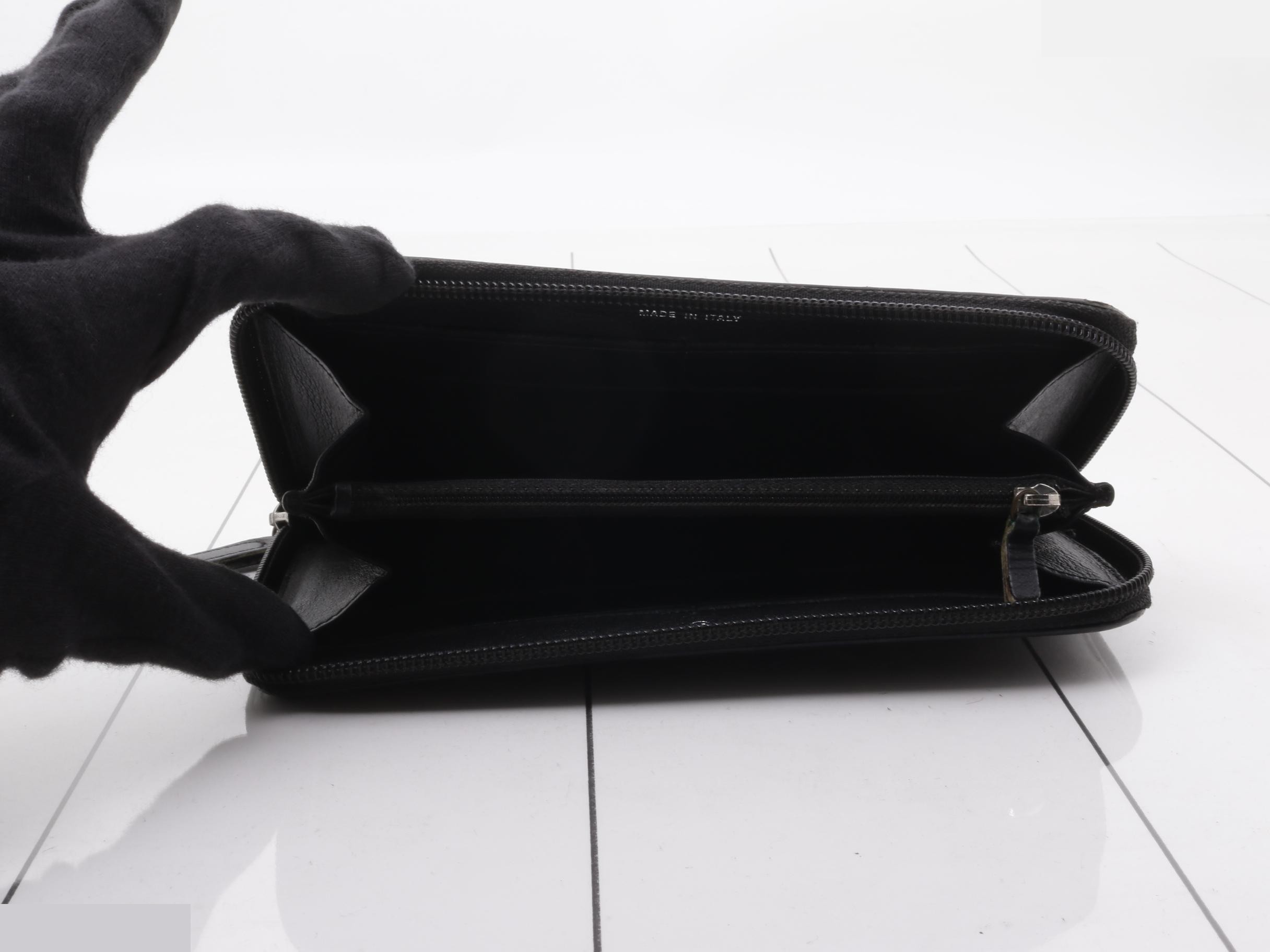 Round zipper long wallet, item number 13 — view 4