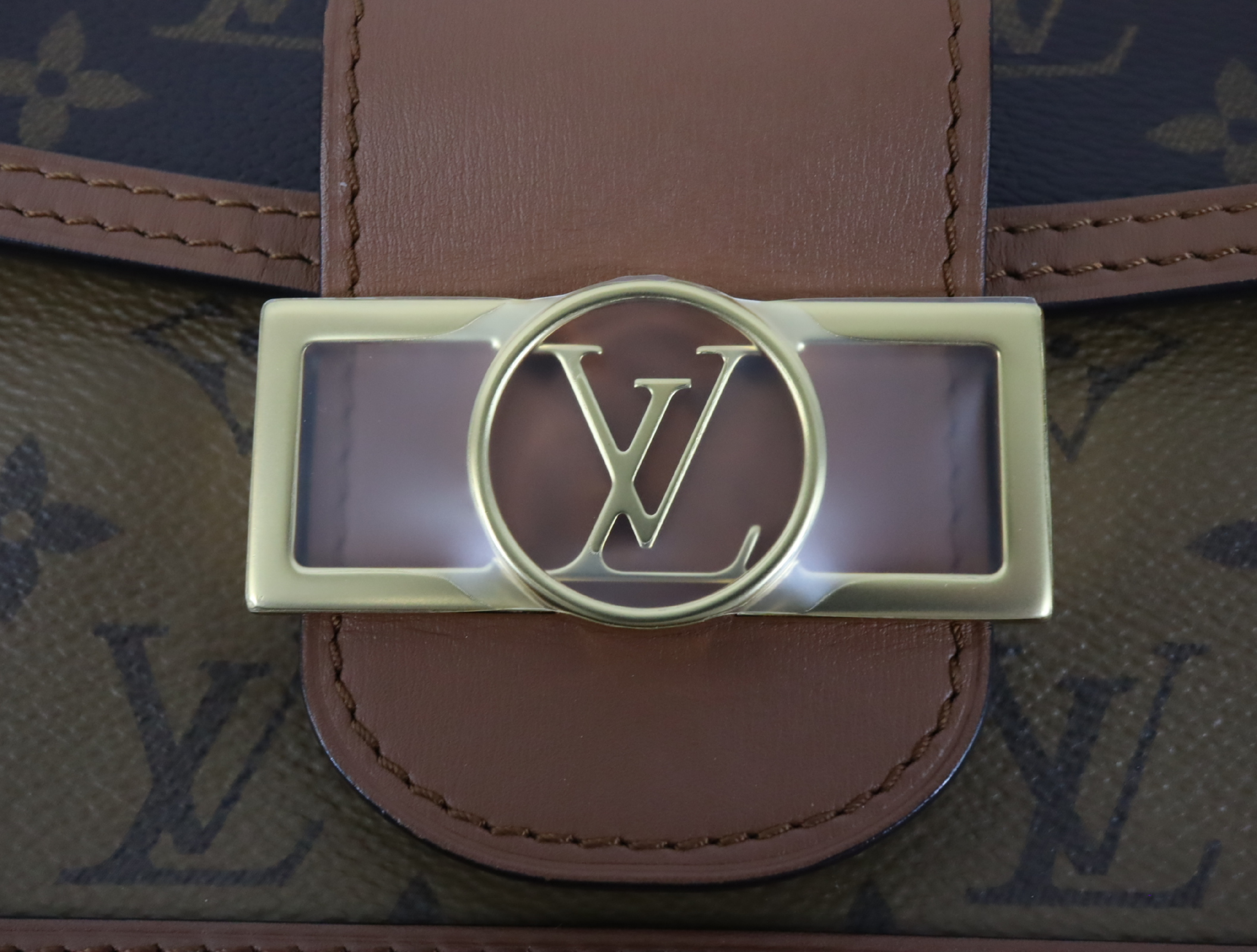 Monogram Reverse Dauphine MINI M45959 Shoulder Bag RFID Reactive Shoulder Bag — view 12