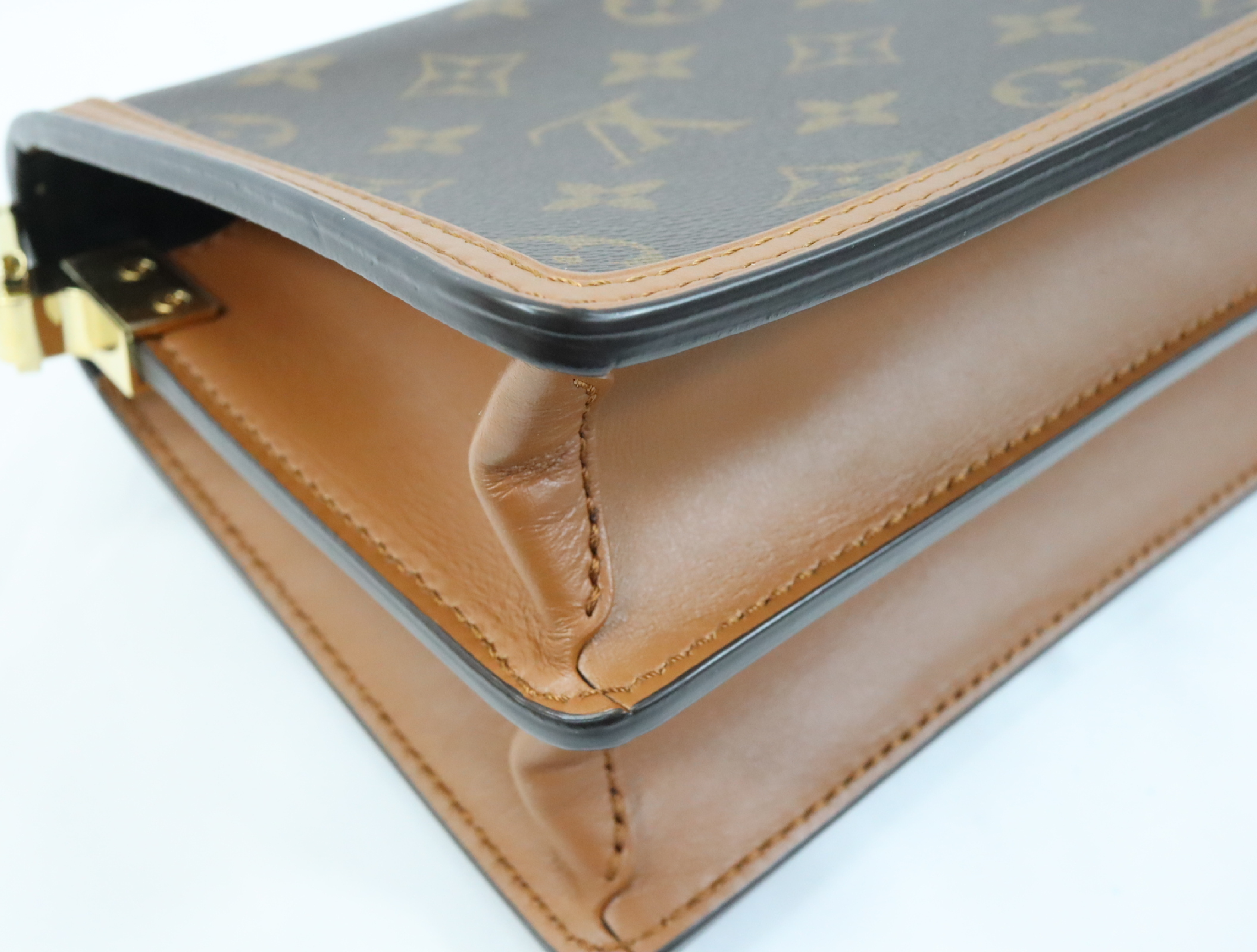 Monogram Reverse Dauphine MINI M45959 Shoulder Bag RFID Reactive Shoulder Bag — view 8