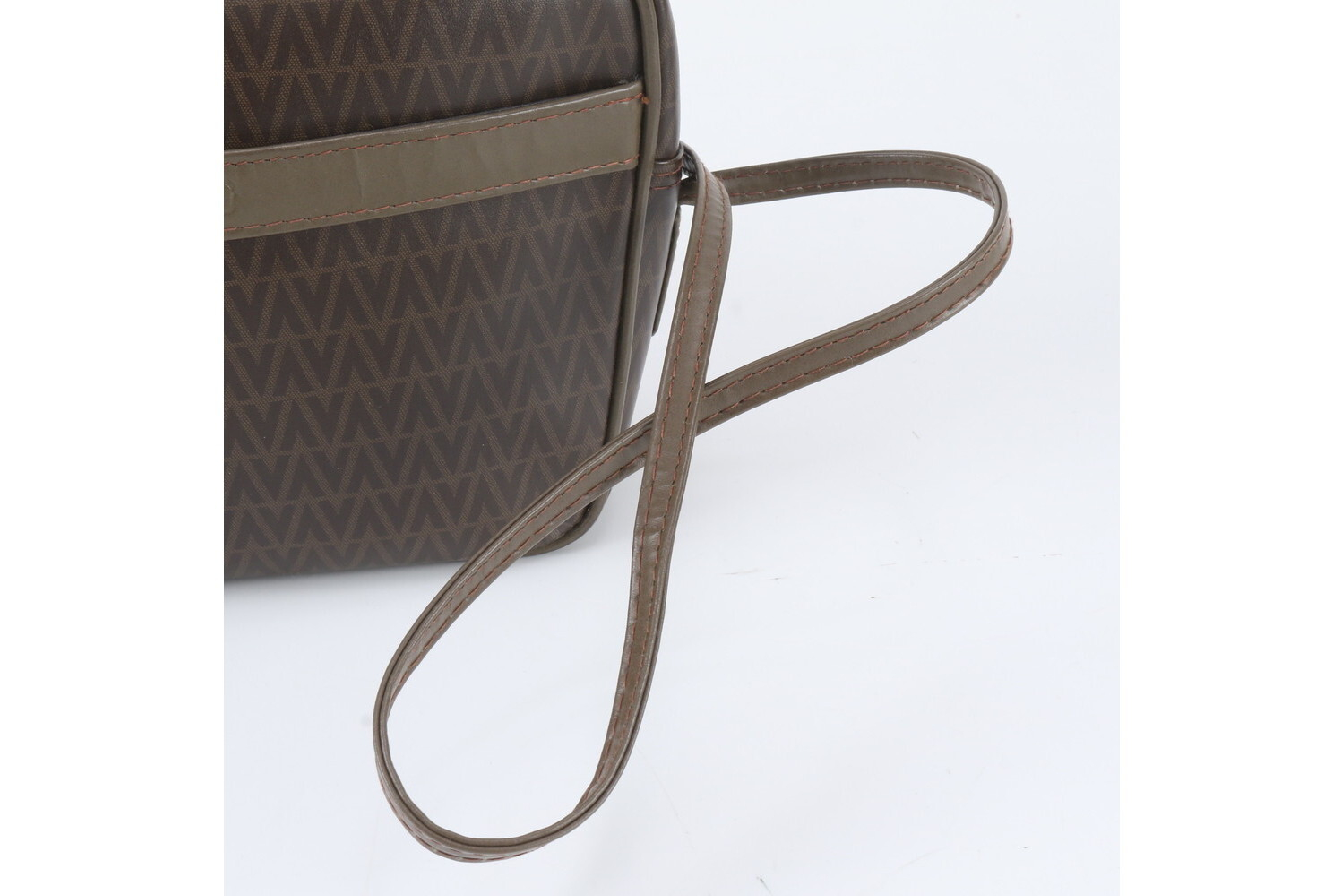 Mario Valentino Leather Brown Shoulder Bag — view 2
