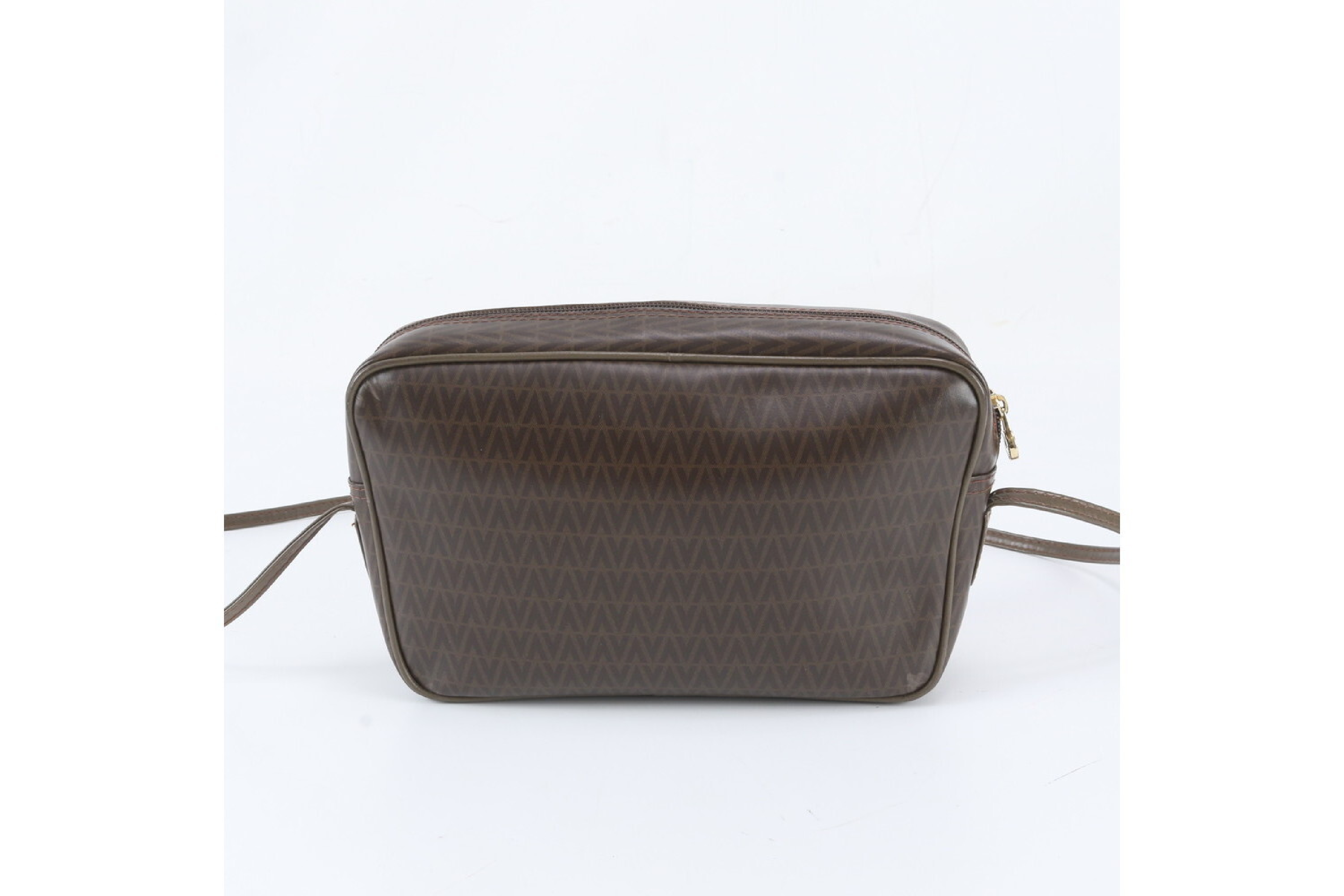 Mario Valentino Leather Brown Shoulder Bag — view 3