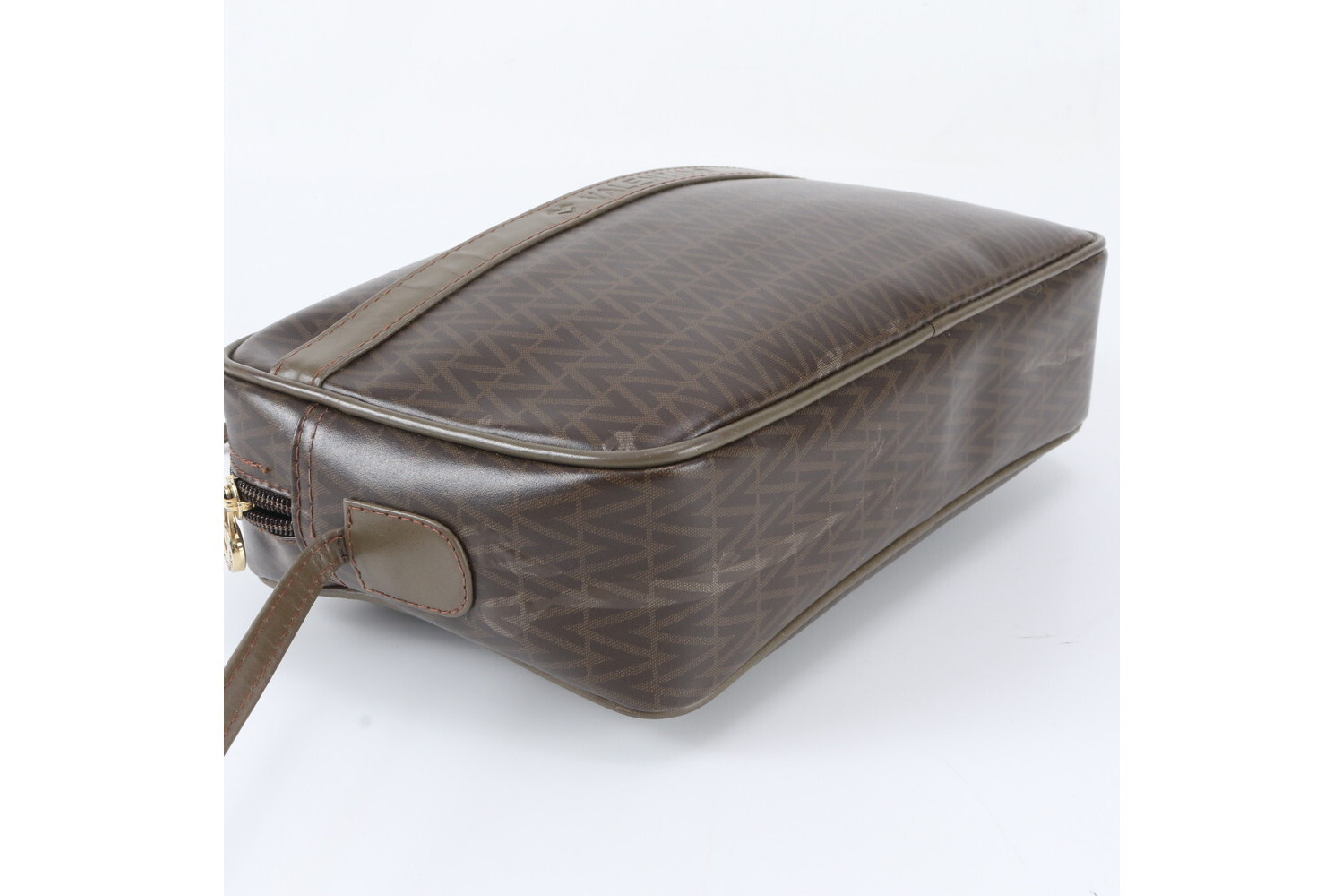 Mario Valentino Leather Brown Shoulder Bag — view 4