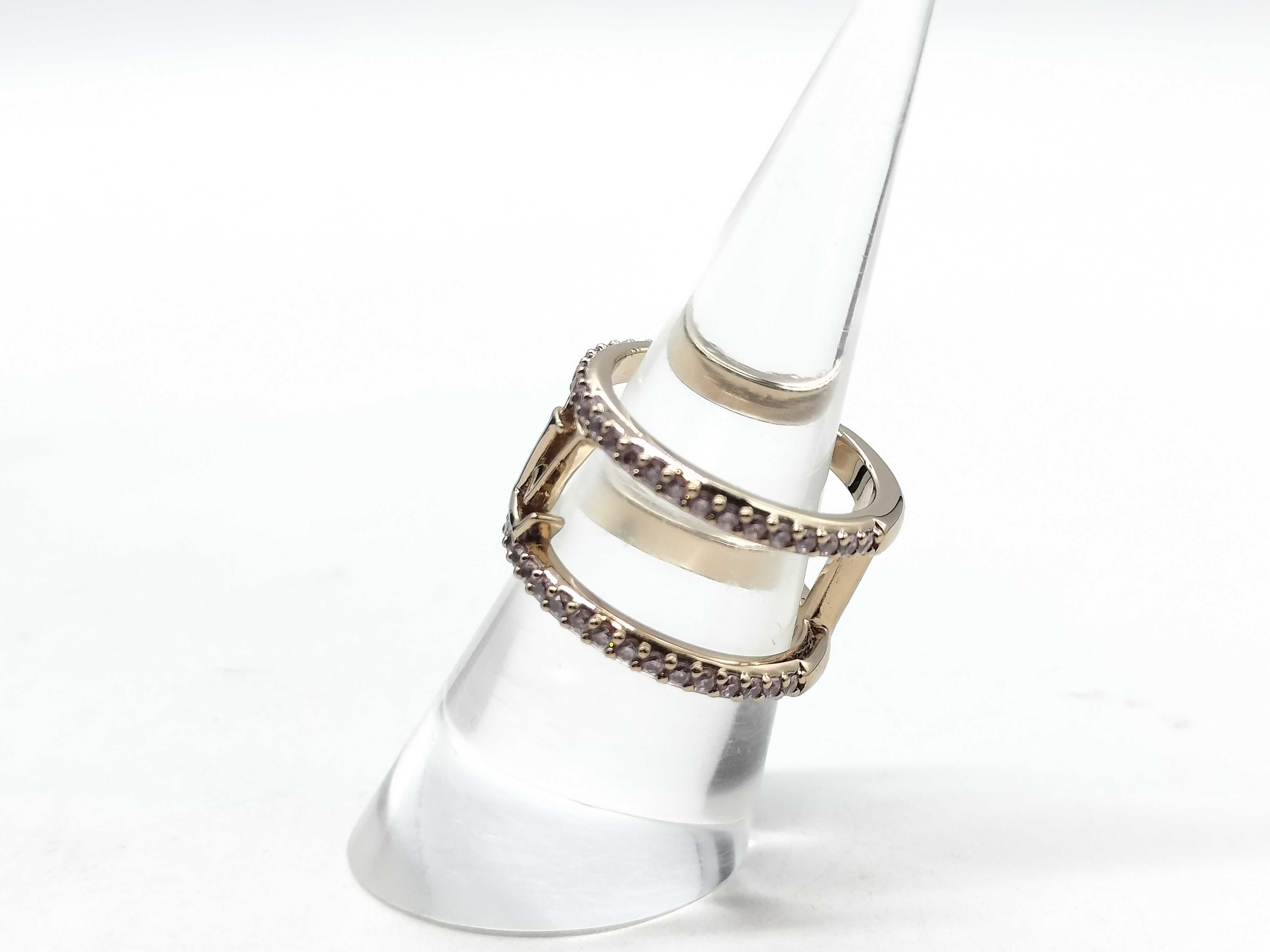 Iconic Strass M Ring — view 3