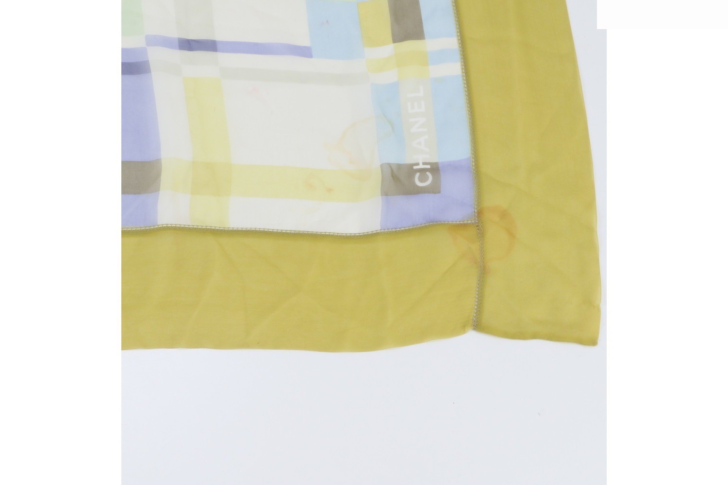 100% Silk Scarf with Tag — view 5