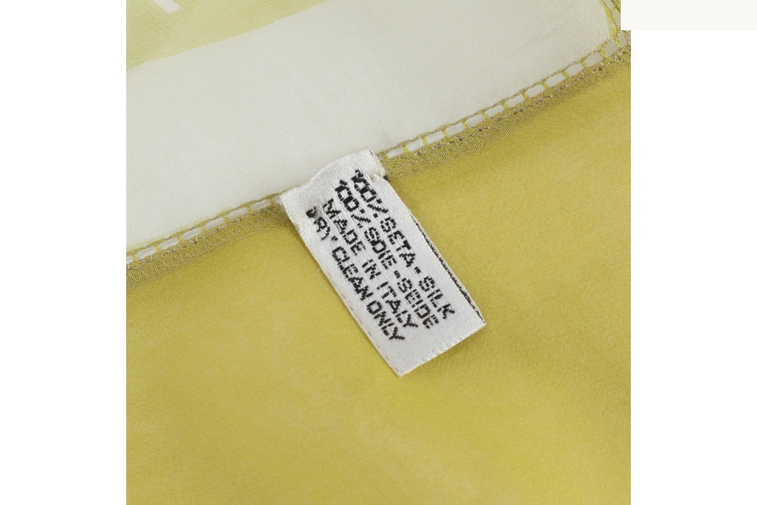 100% Silk Scarf with Tag — view 7