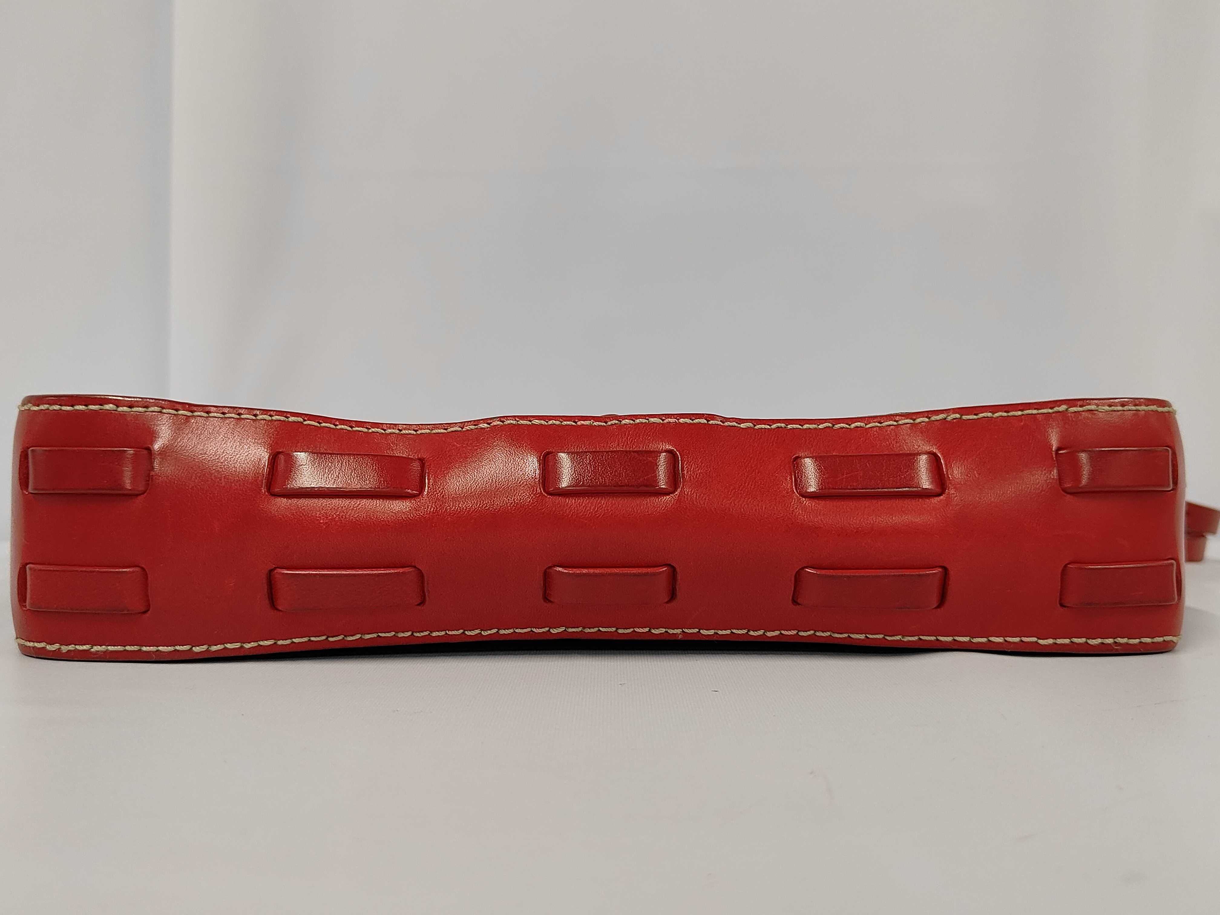 Zucca Shoulder Bag, Leather and Nylon Canvas Shoulder Bag — view 7