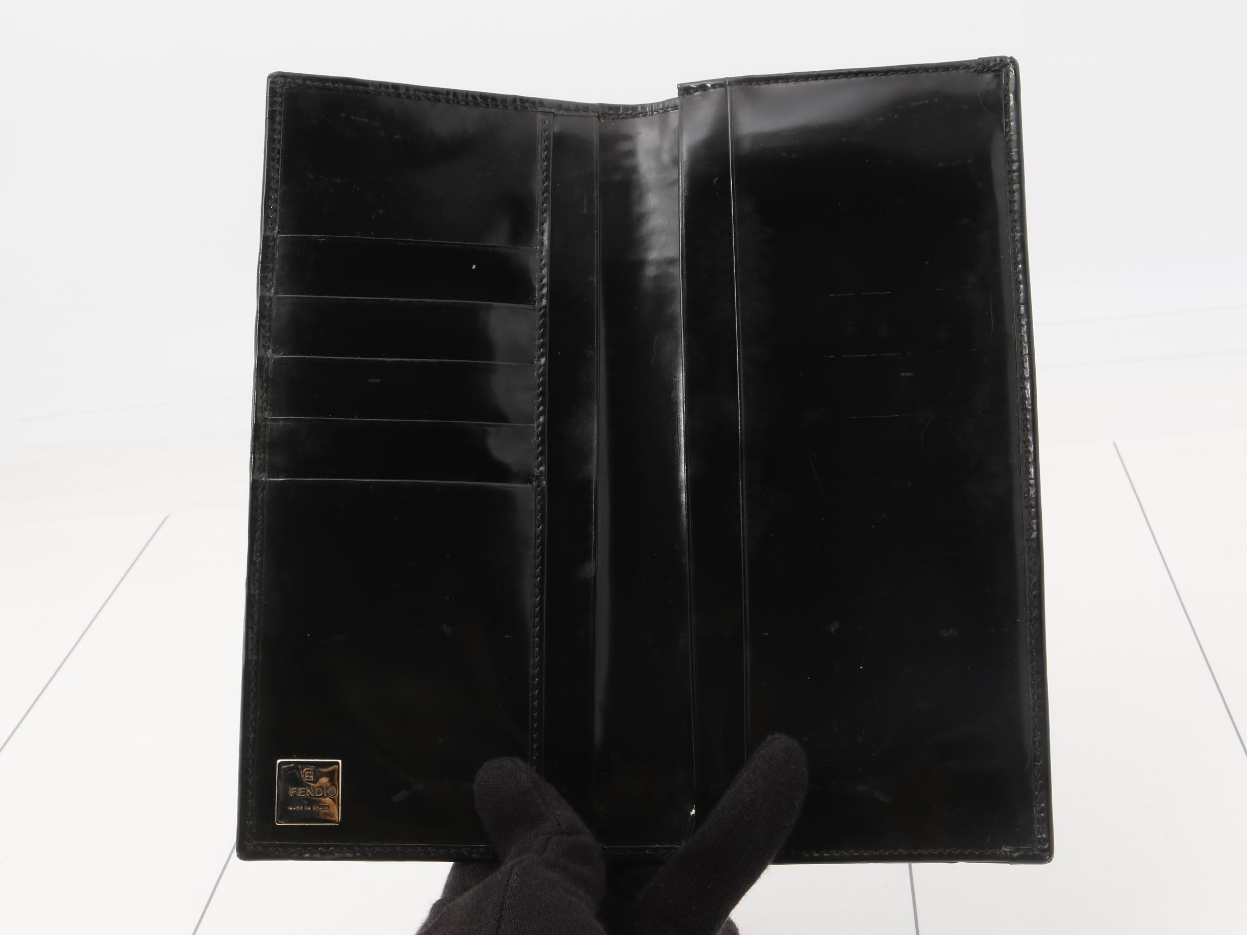 Zucca enamel long wallet — view 4