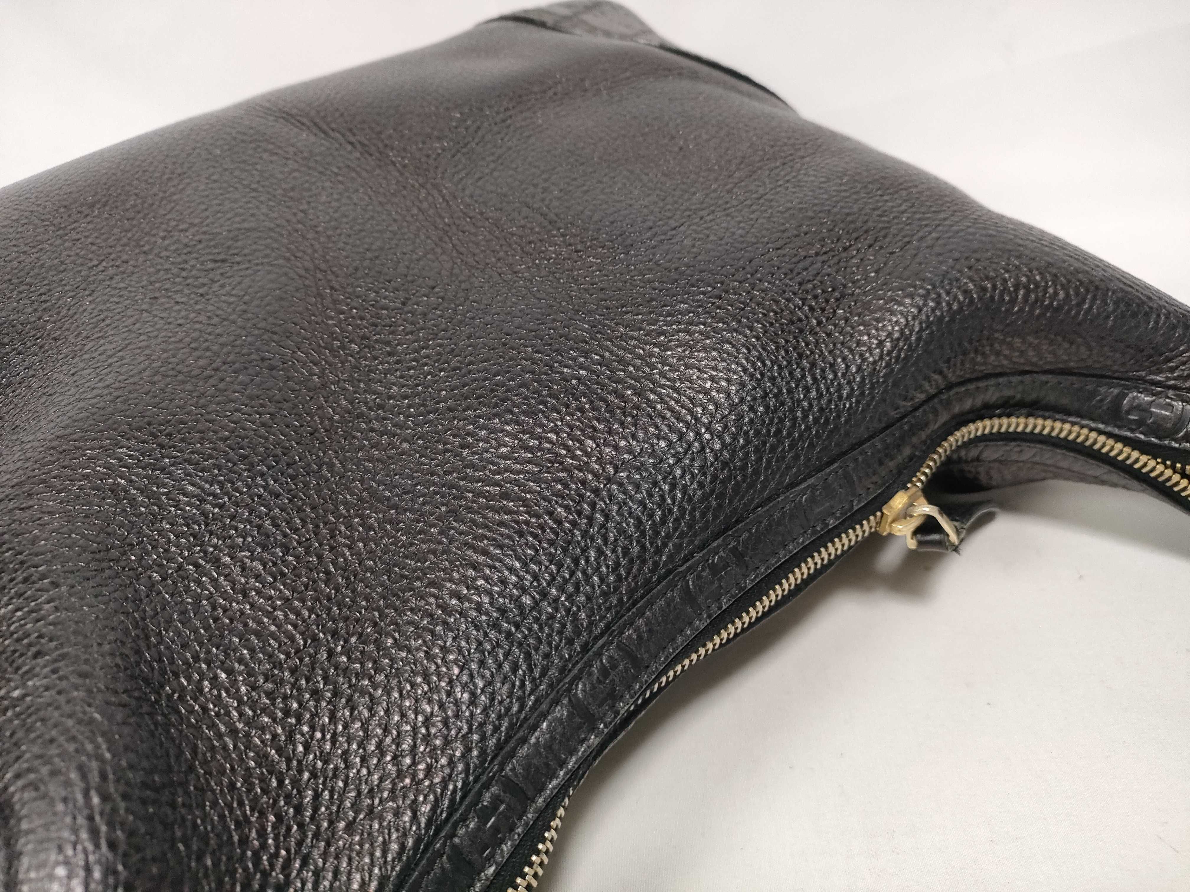 Guccissima Leather One-Shoulder Bag, Black, 181515 (Shoulder Bag) — view 11
