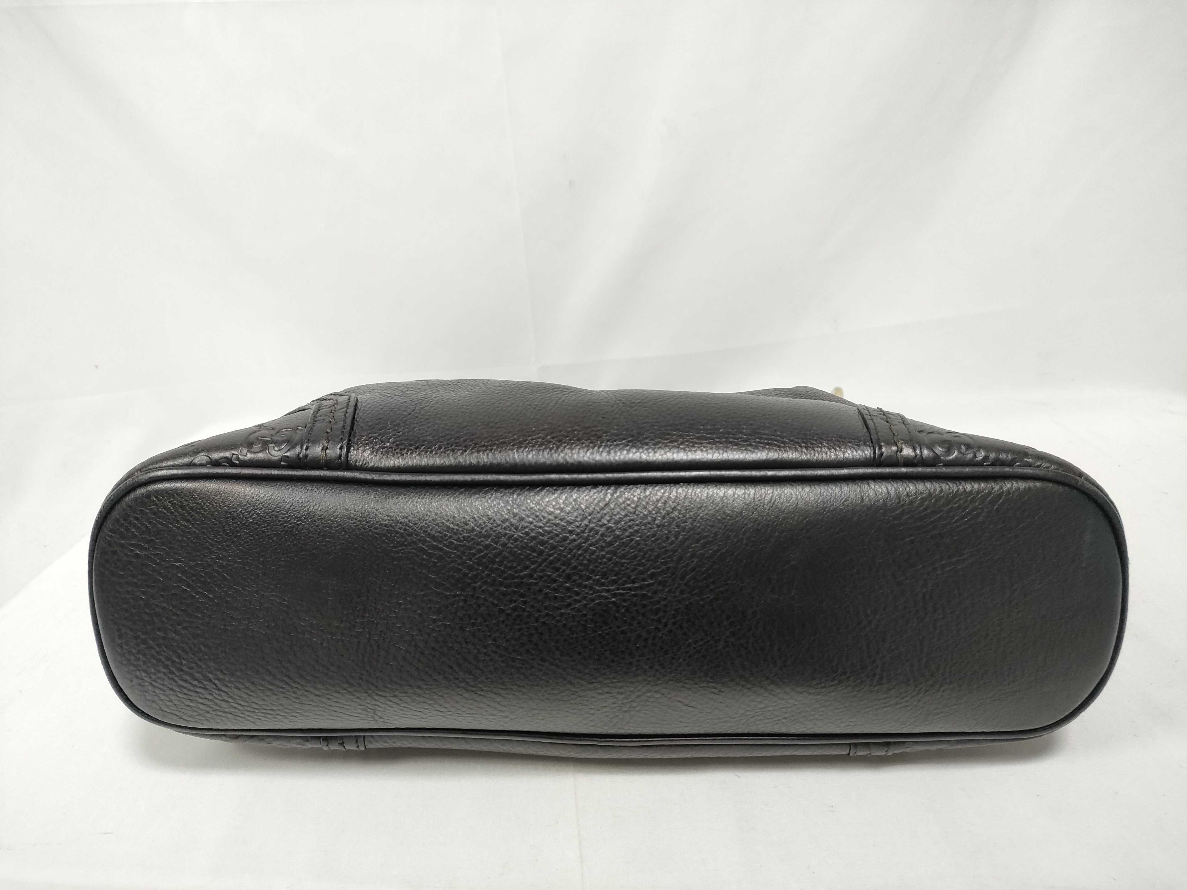 Guccissima Leather One-Shoulder Bag, Black, 181515 (Shoulder Bag) — view 3