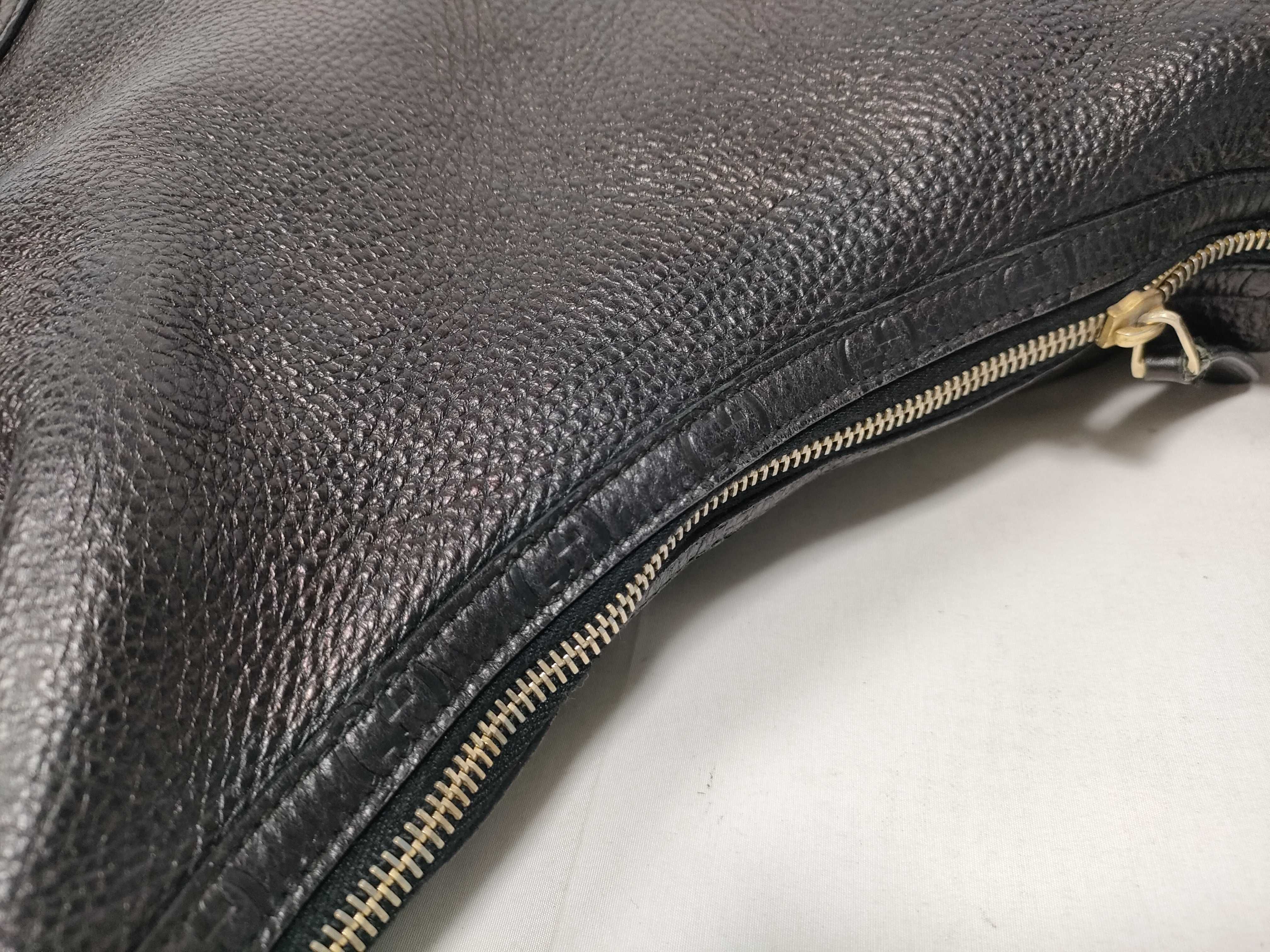 Guccissima Leather One-Shoulder Bag, Black, 181515 (Shoulder Bag) — view 10