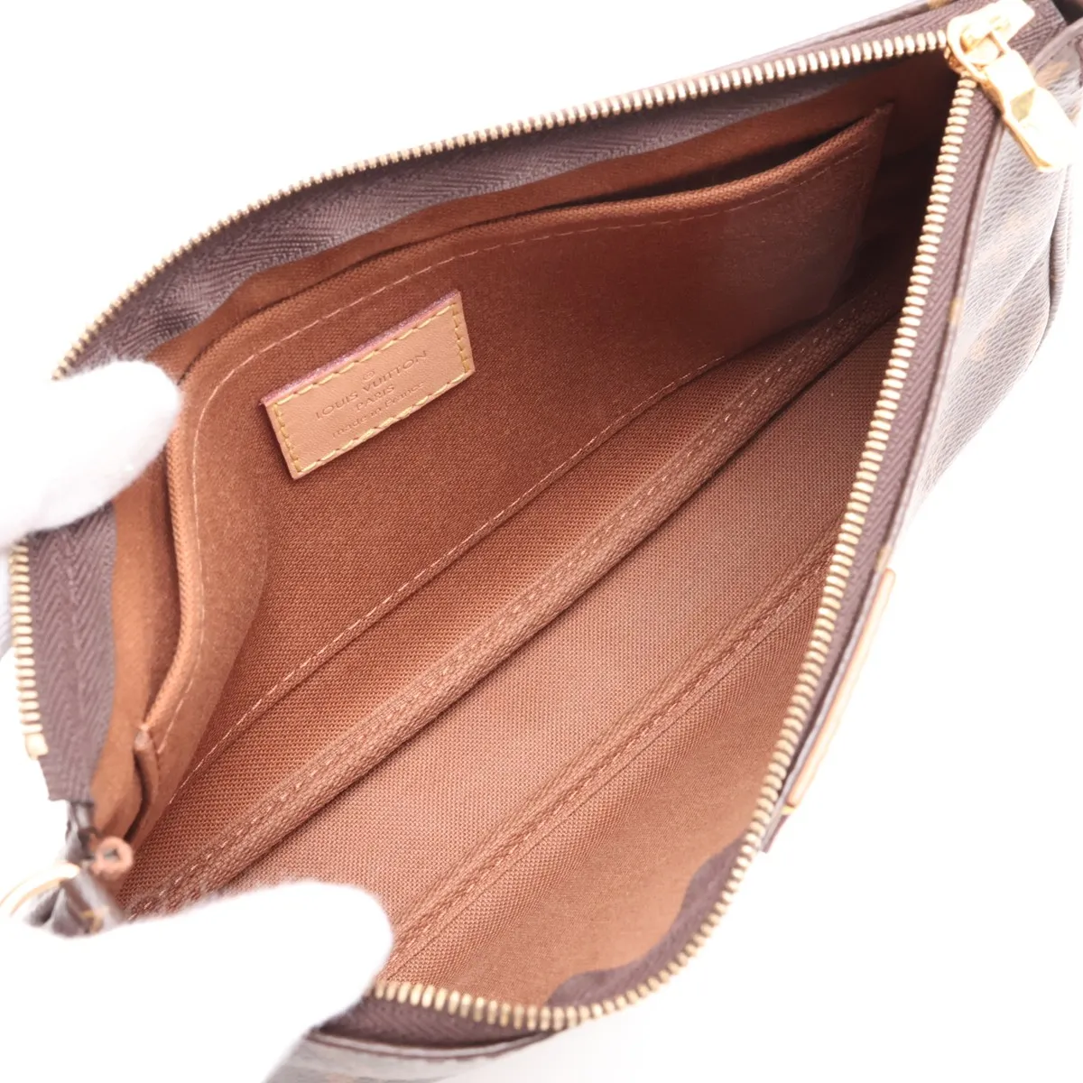 Monogram Multipochette Accessoires M44813 MB1210 Brown (RFID detected) — view 8
