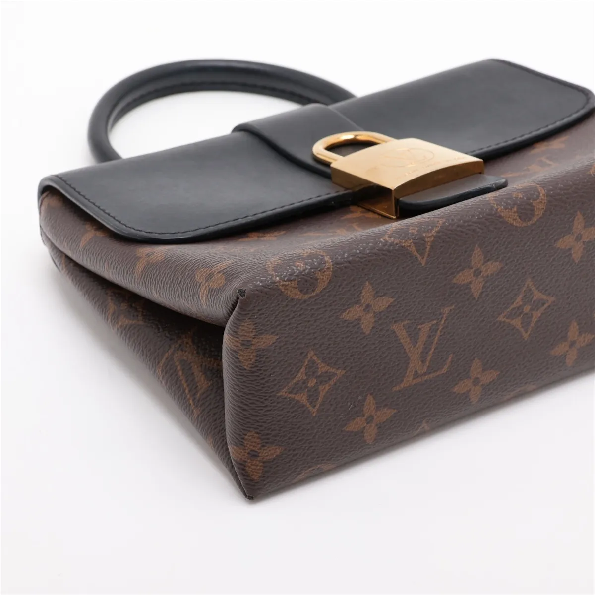 Monogram x Leather Rocky BB M44141 Brown x Black (RFID detected) — view 4