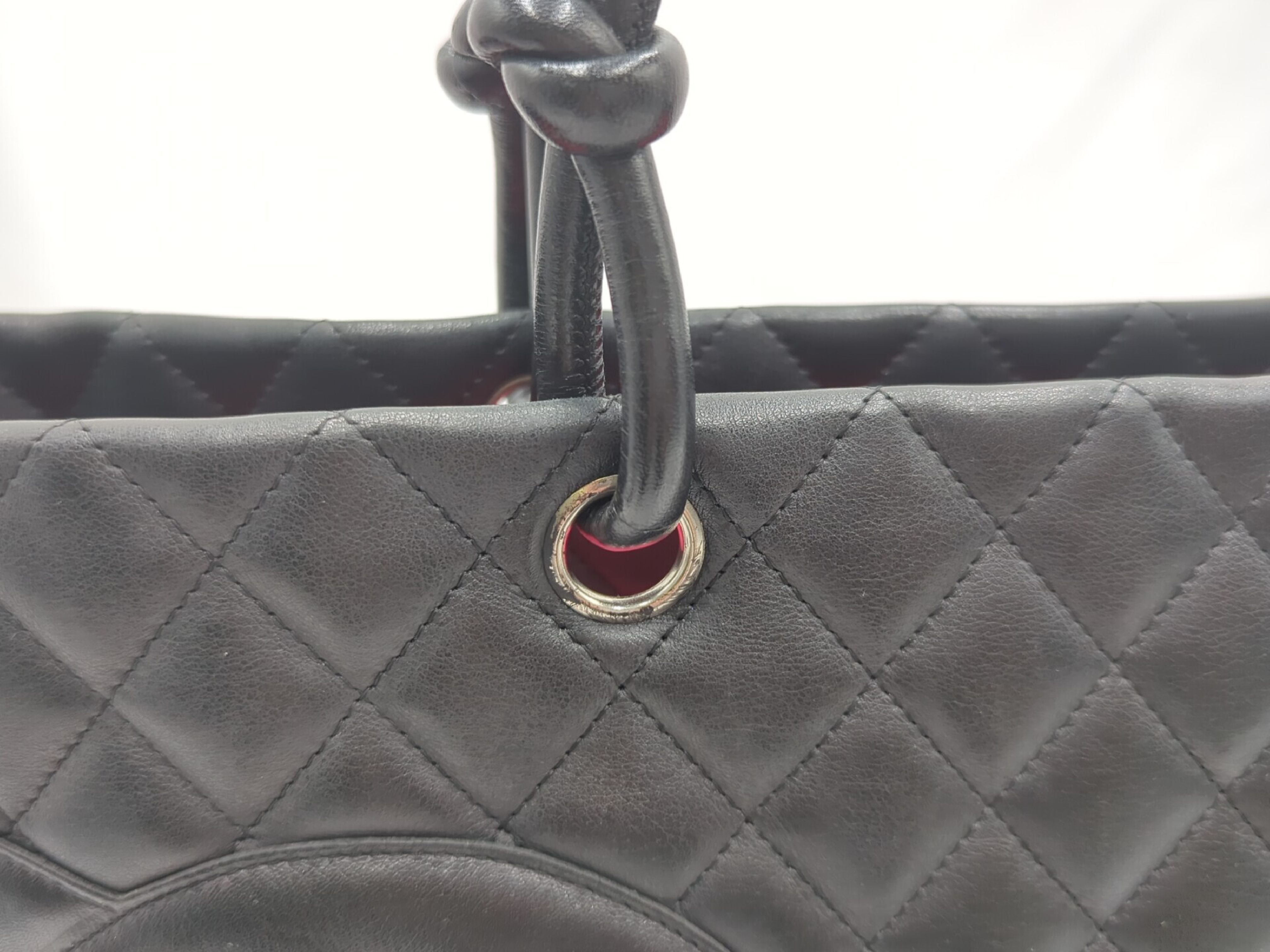 Cambon Large Tote Bag, Black, Series 9 (Tote Bag) — view 8