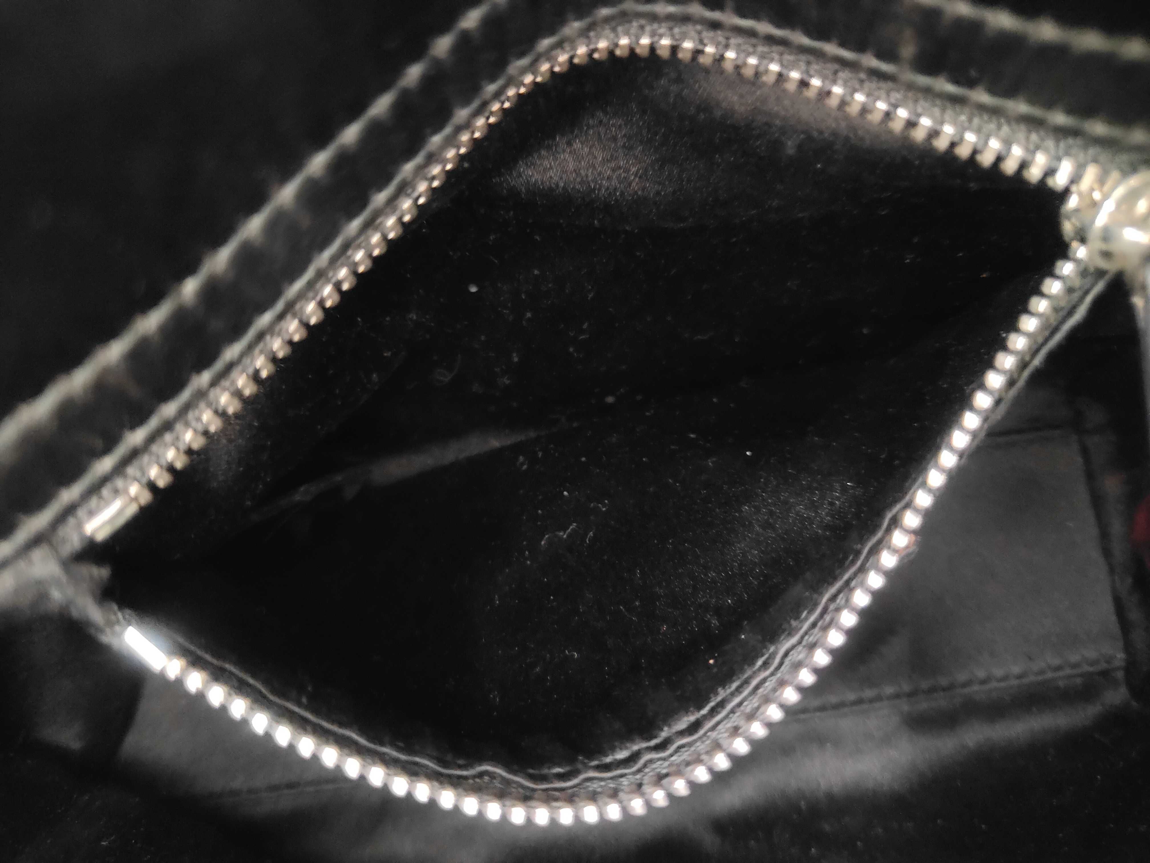 Satin x Rhinestone Cannage Lady Dior Small 2-Way Black Handbag — view 9