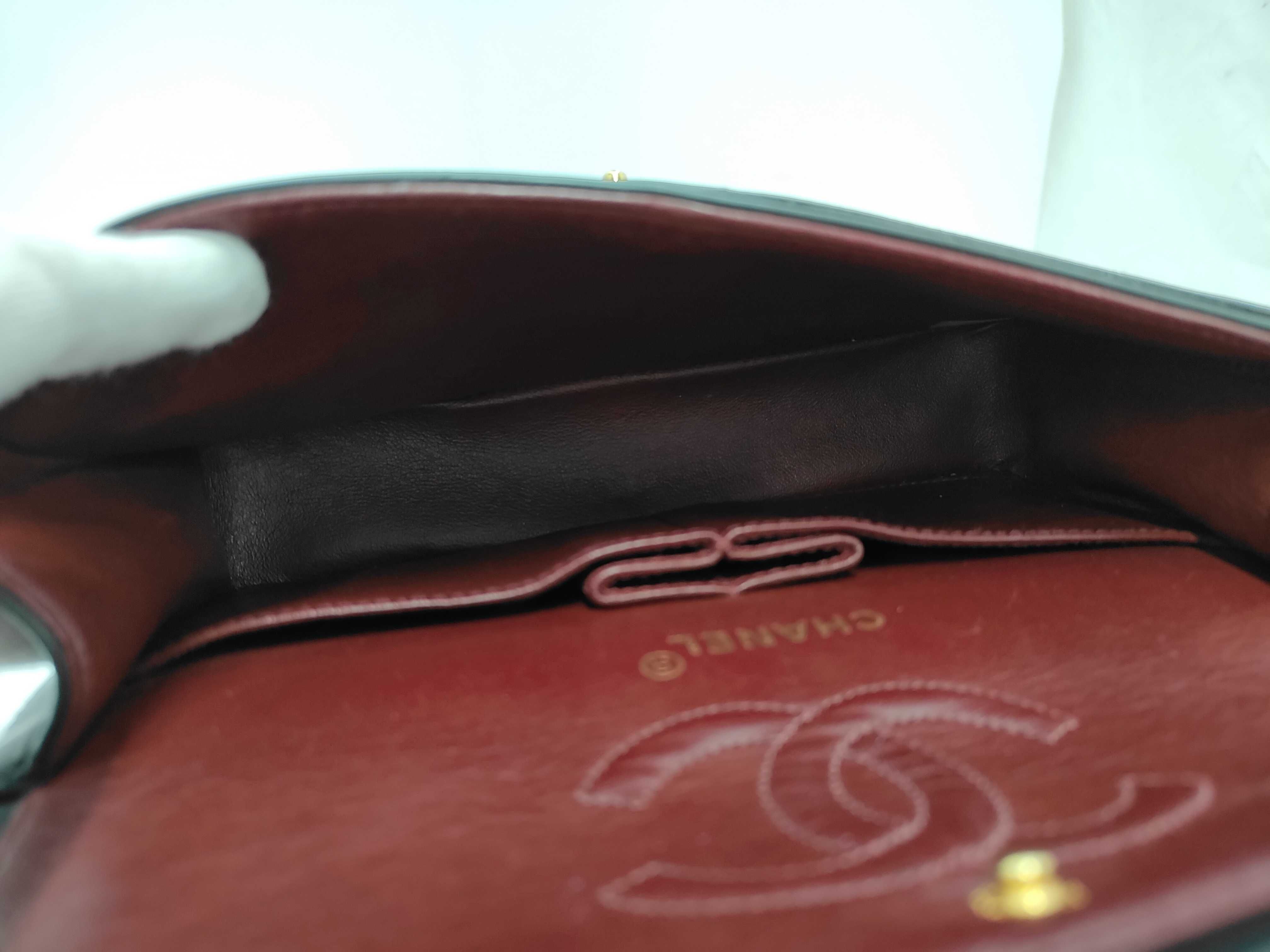 Matelassé 23 Double Flap Double Chain Lambskin Shoulder Bag — view 9