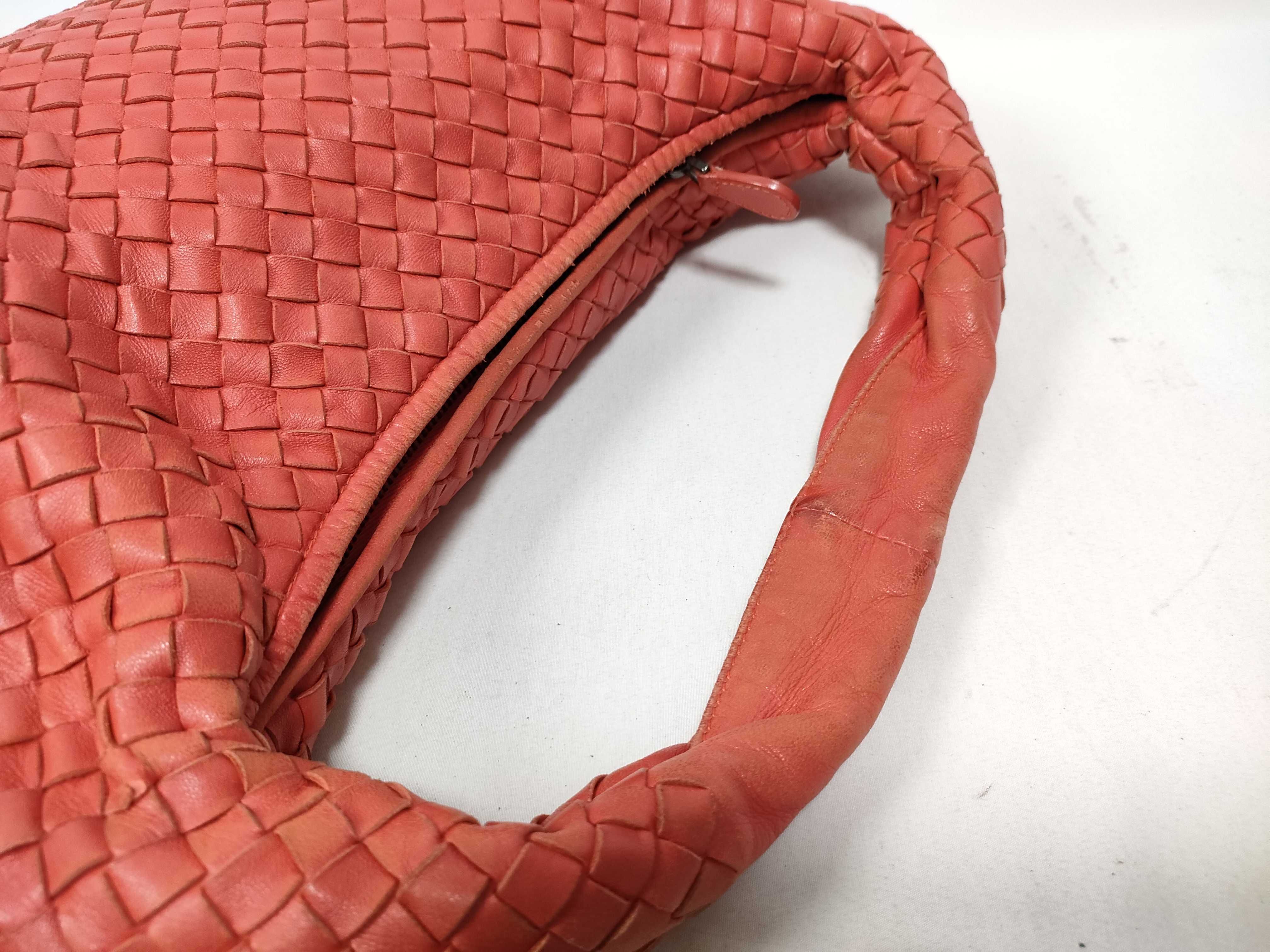 Intrecciato Bottega Veneta Hobo Intrecciato Leather Shoulder Bag One Shoulder Bag Handbag Shoulder Bag with Mirror — view 8
