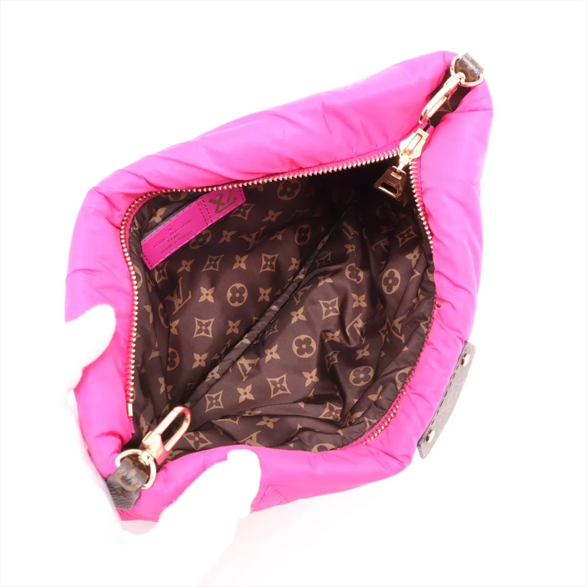 LV Pillow Maxi Multi Pochette Accessoires M58980 Black x Pink — view 10