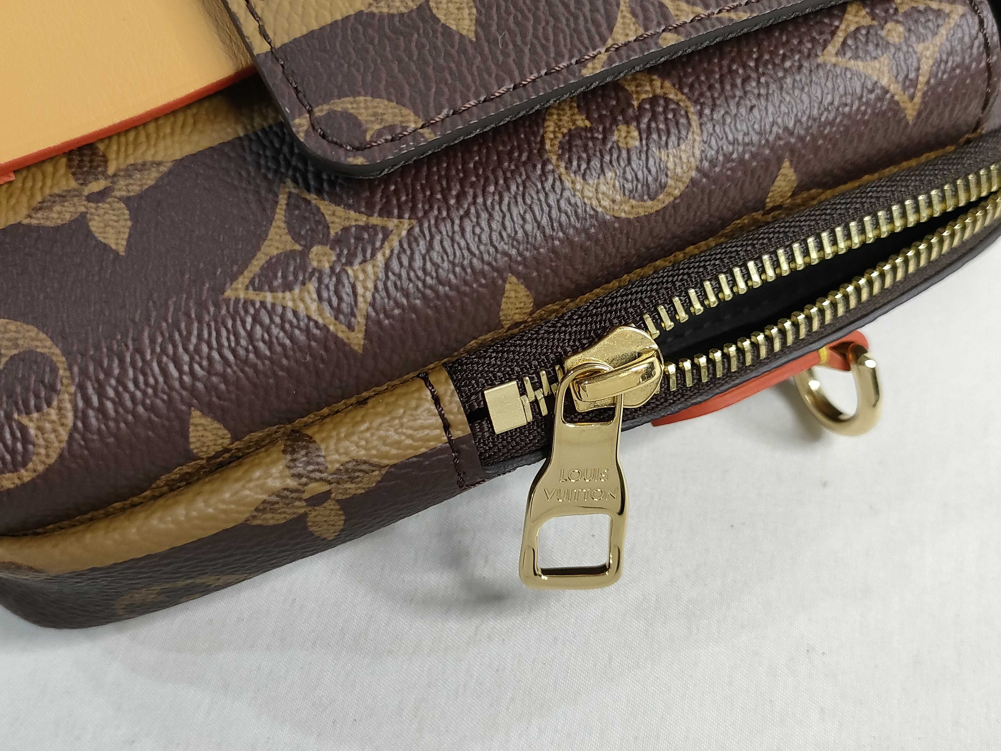 Monogram Louis Vuitton M81005 Double Phone Pouch Monogram Multi Pochette Shoulder Bag — view 15