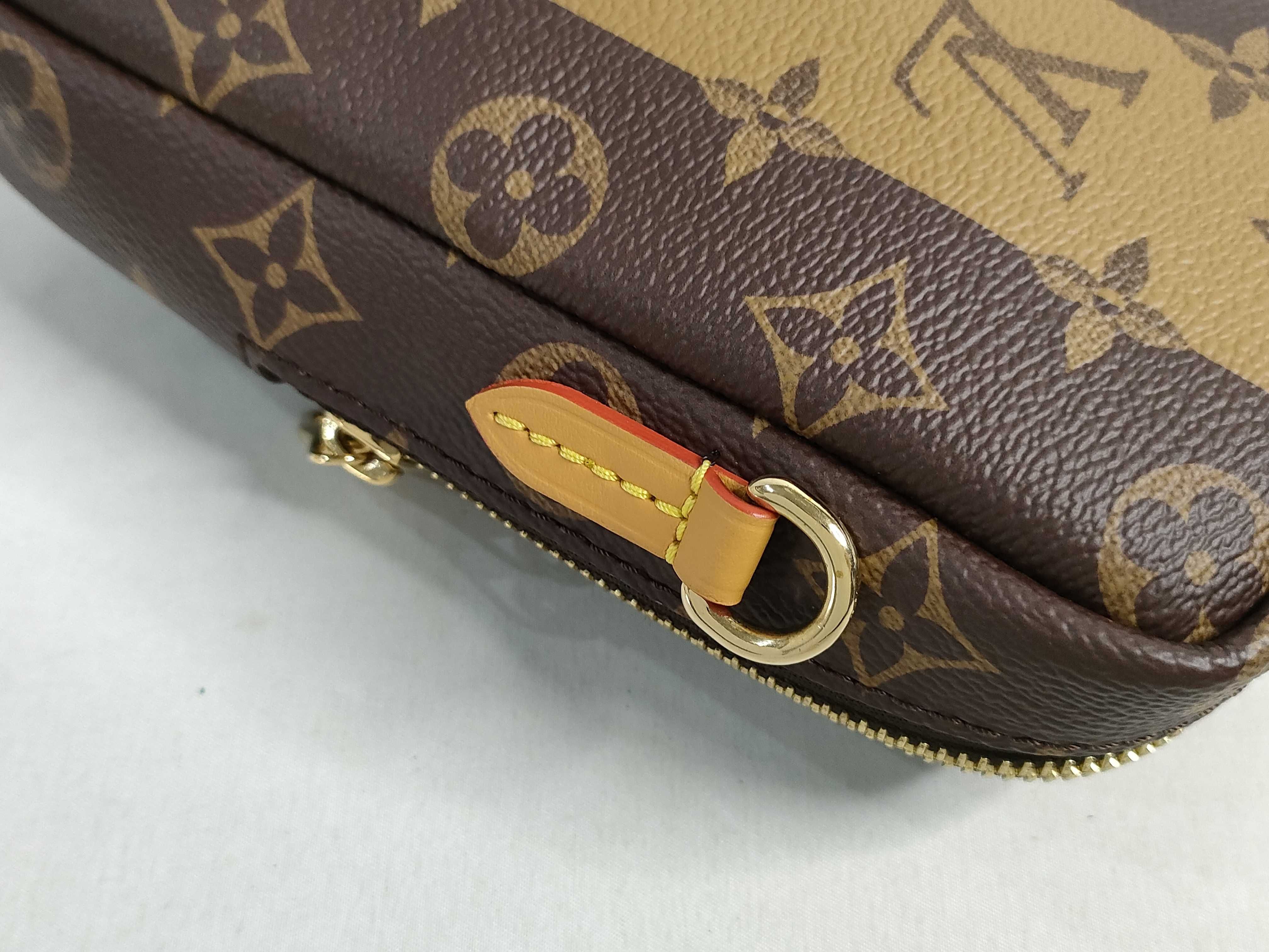 Monogram Louis Vuitton M81005 Double Phone Pouch Monogram Multi Pochette Shoulder Bag — view 5