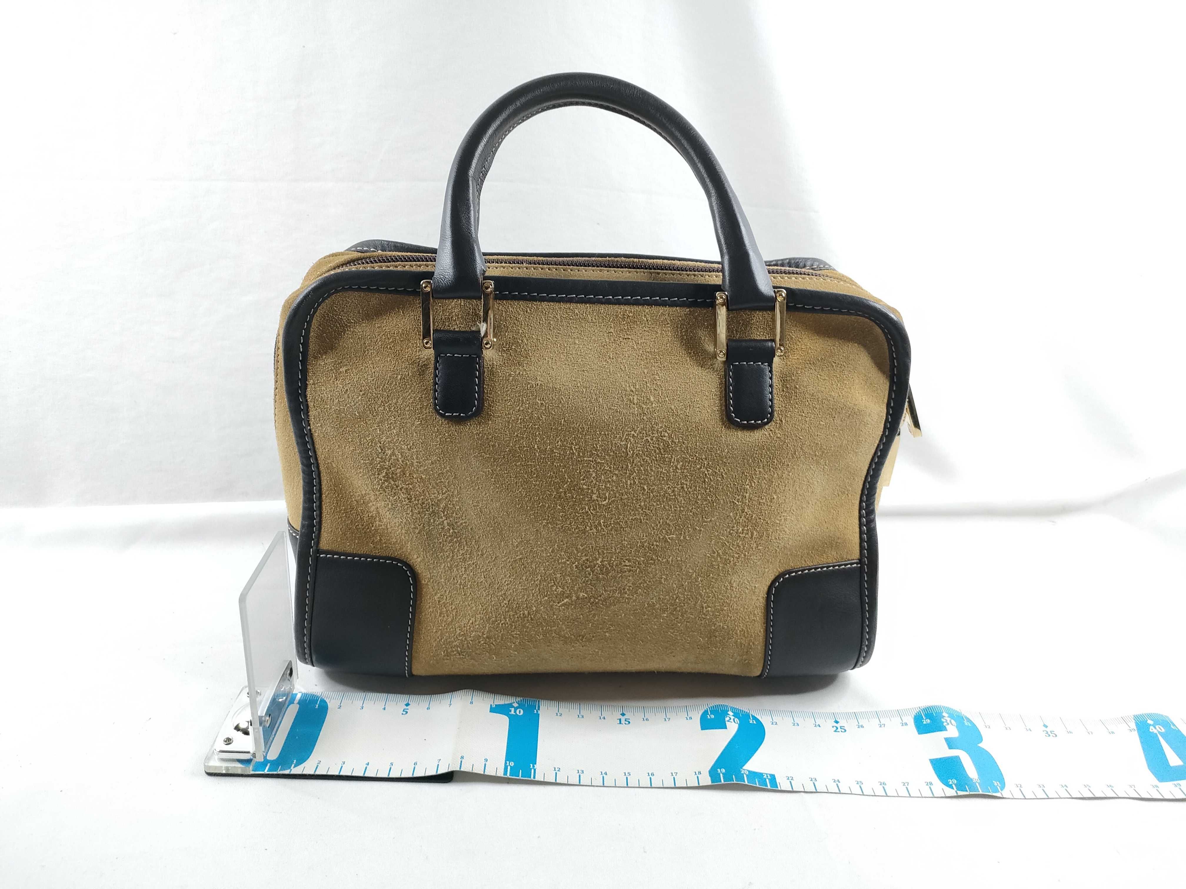 Amazona 27 Handbag, Suede Leather Handbag — view 2