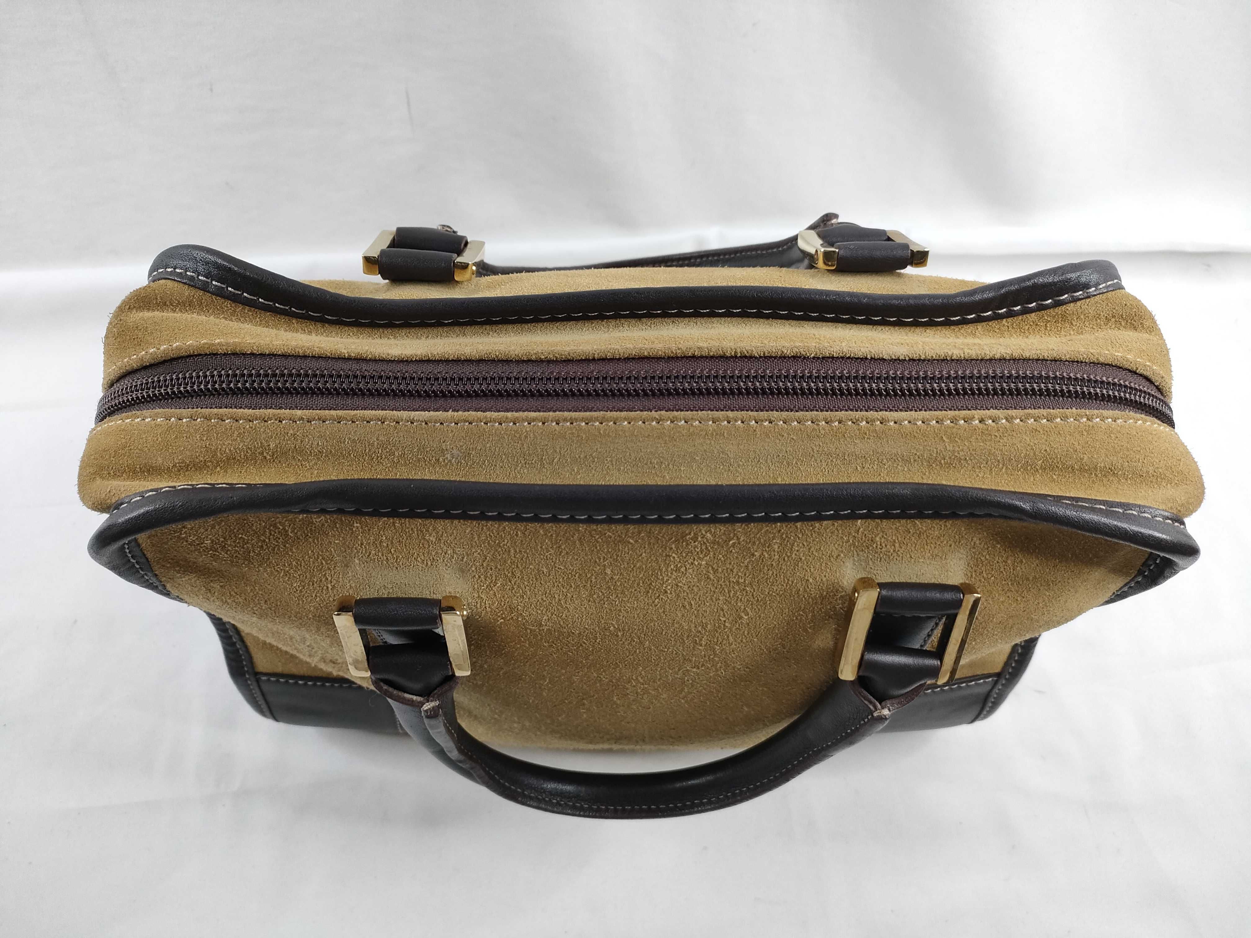 Amazona 27 Handbag, Suede Leather Handbag — view 9