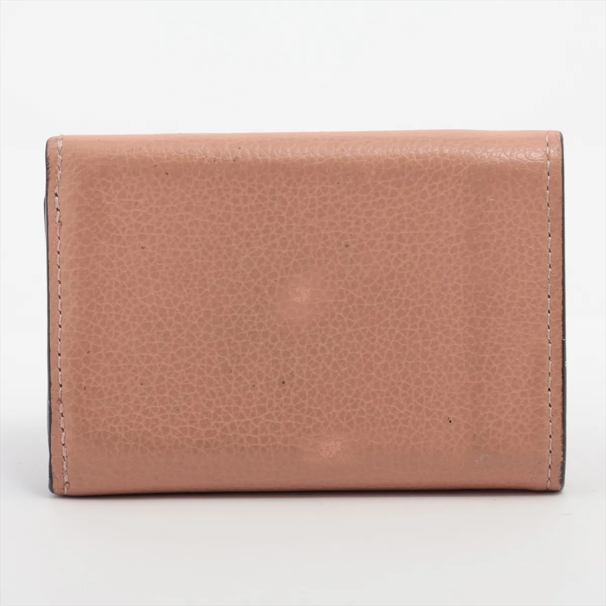 Taurillon Portefeuille Lock Mini M63978 UB0199 Rose Valley x Blommite x Noir Compact Wallet — view 2