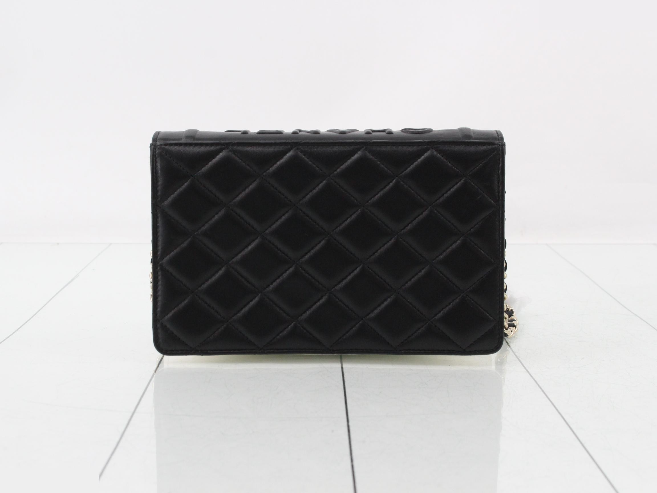 Matelassé Lambskin Book-Shaped Chain Shoulder Bag — view 2