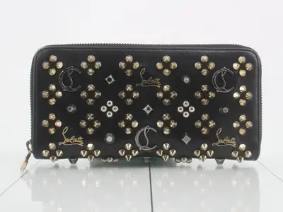 Round zipper long wallet