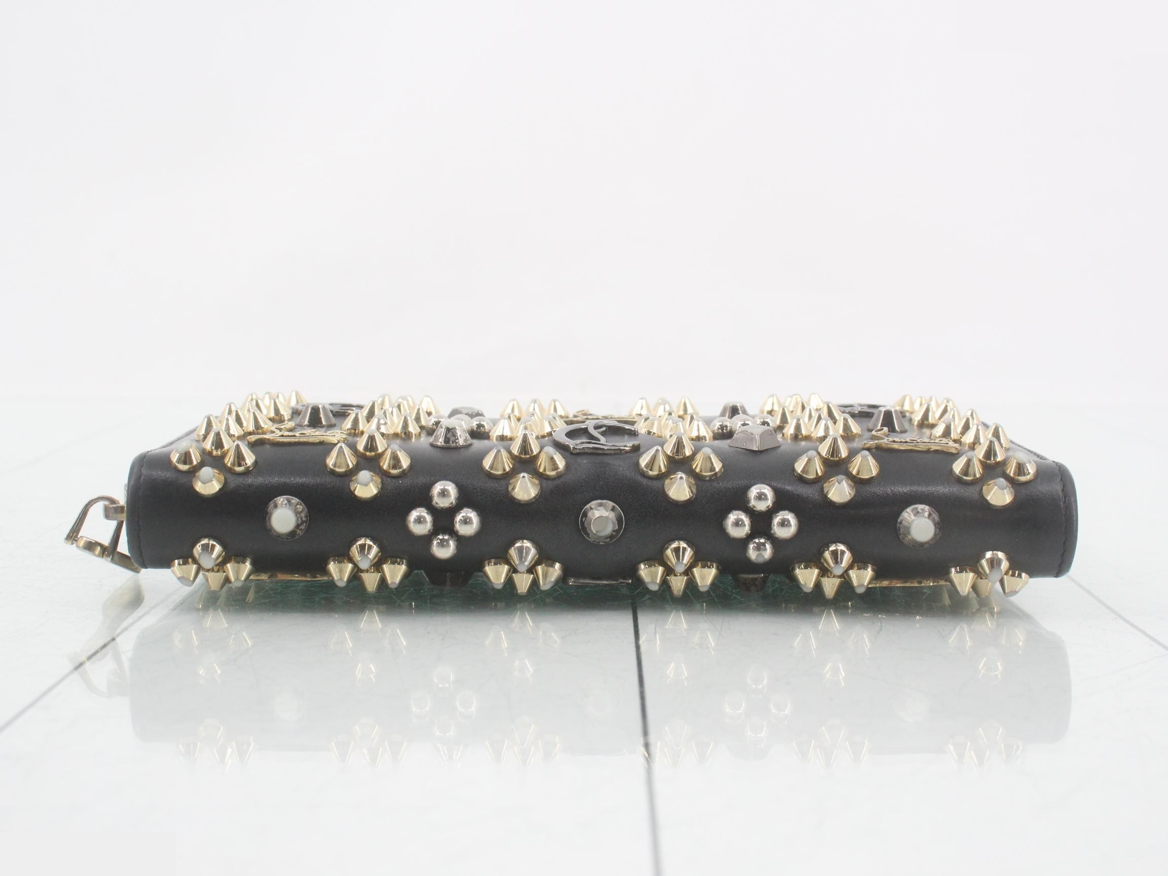 Round zipper long wallet — view 3
