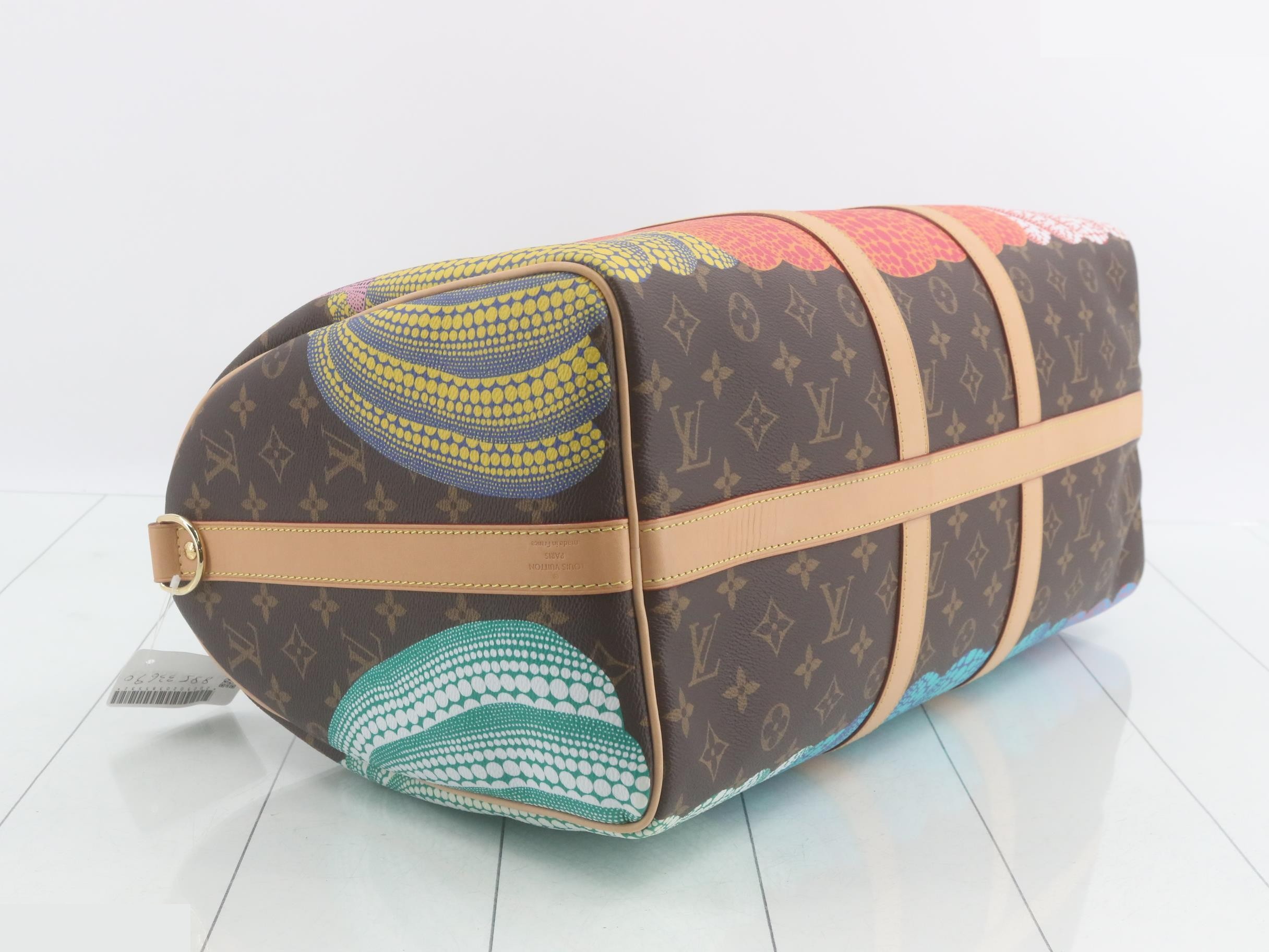 x Yayoi Kusama Keepall 45 Monogram Pumpkin — view 5