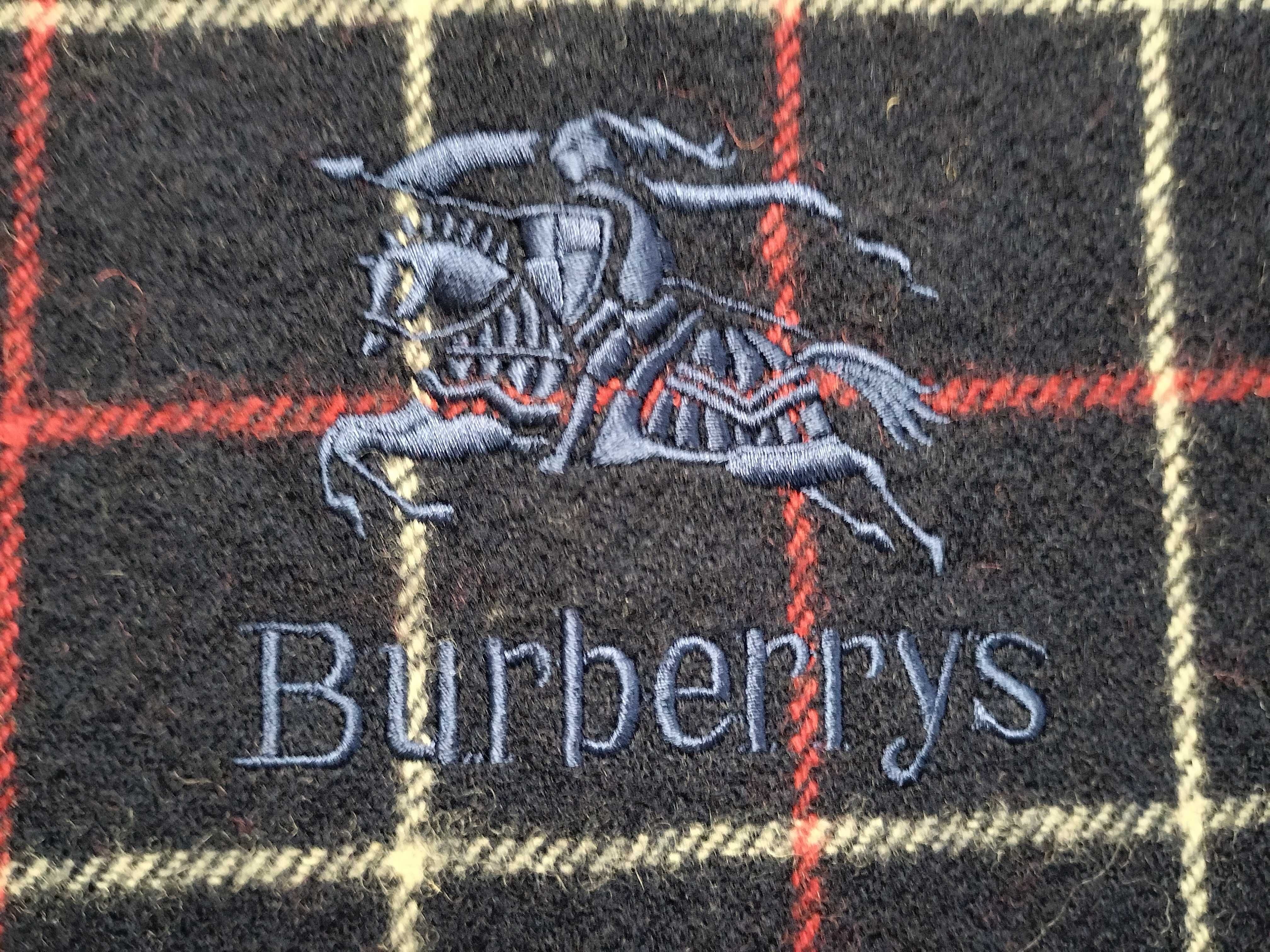 Nova Check Lap Blanket Shawl Navy Other Accessories — view 5