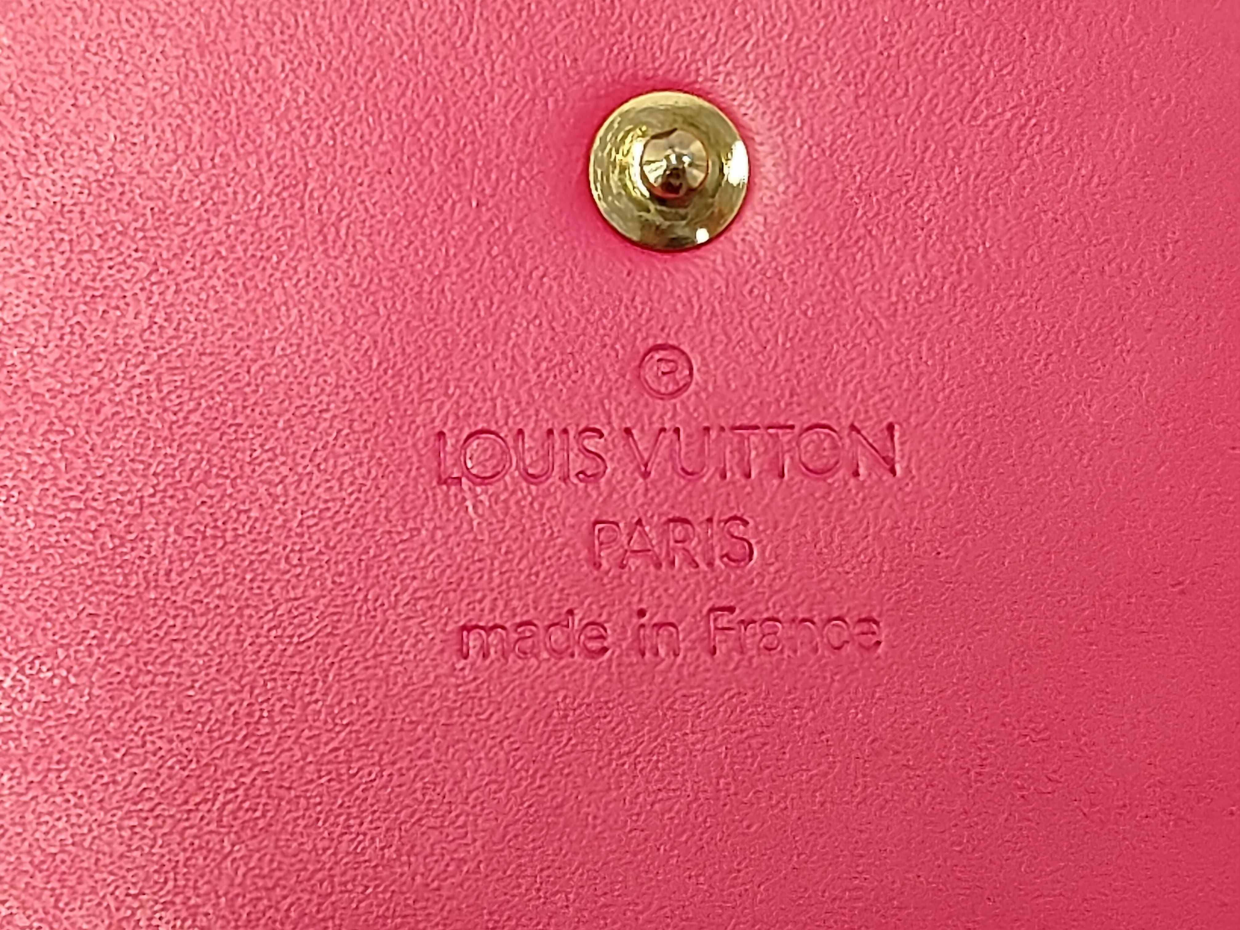 Vernis Portemonnaie Double Snap Wallet, Pink — view 11