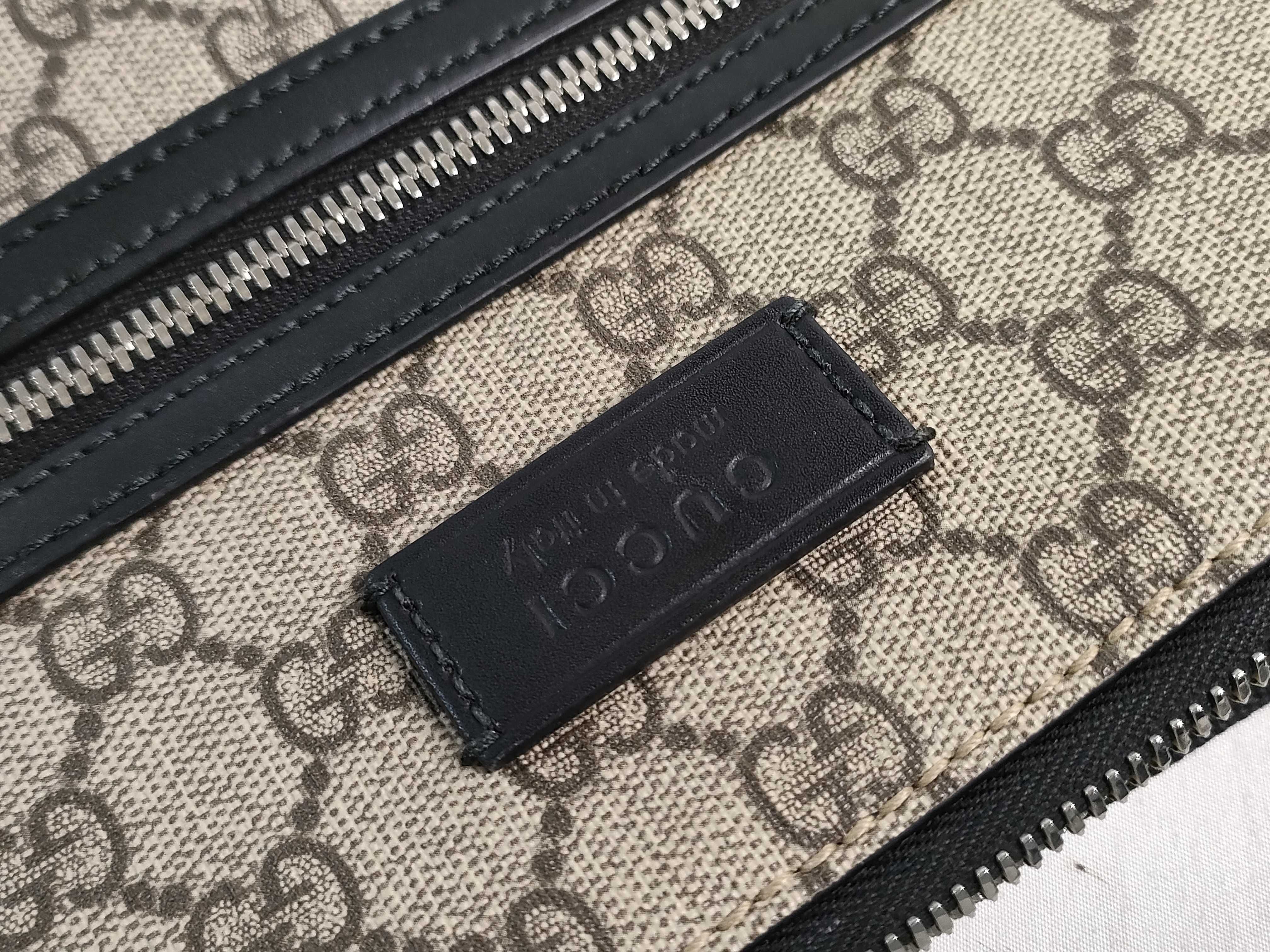 GG Supreme PH- Beige GG Supreme Mono Canvas Messenger Bag 25cm Shoulder Bag — view 14