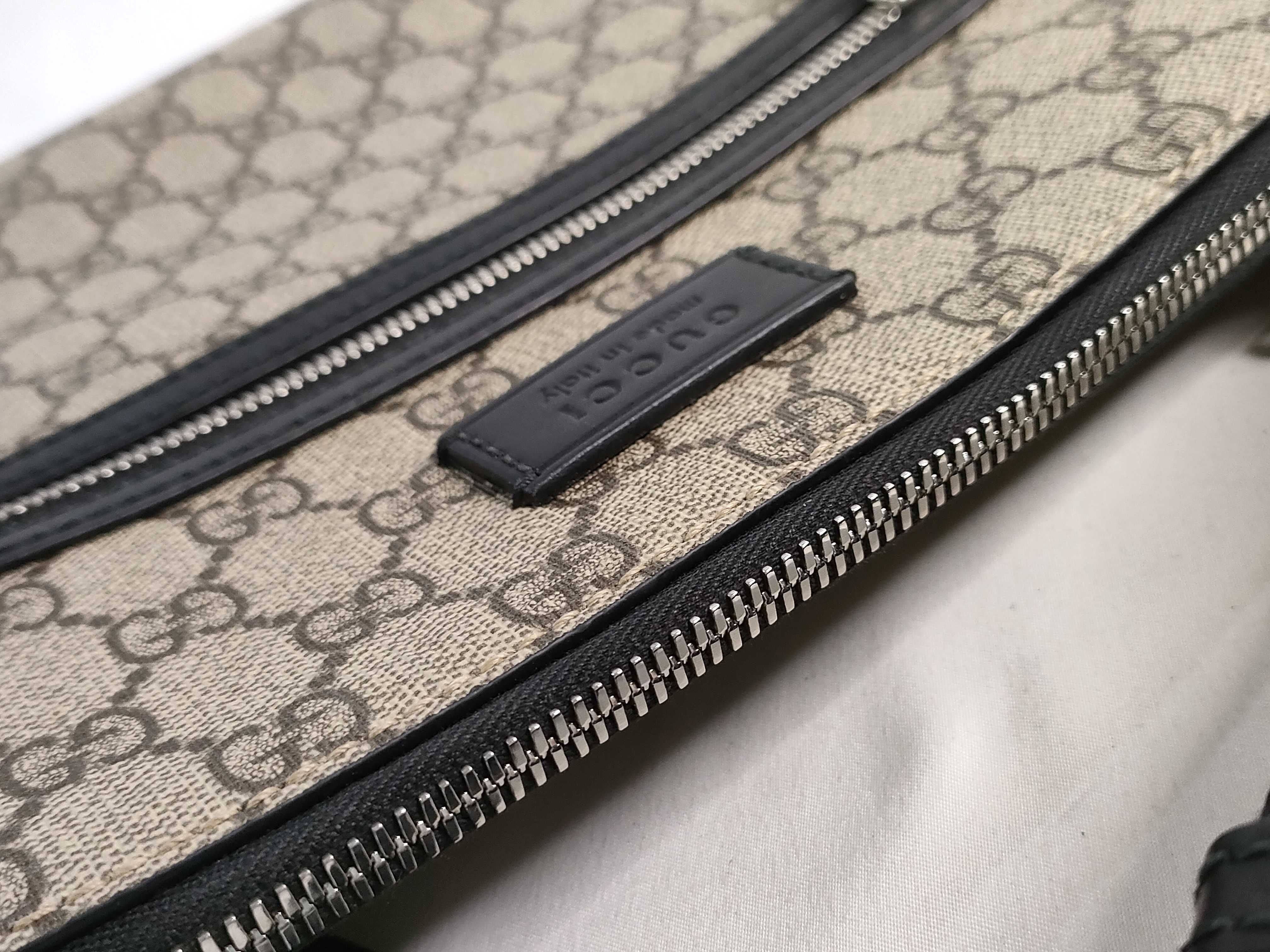 GG Supreme PH- Beige GG Supreme Mono Canvas Messenger Bag 25cm Shoulder Bag — view 8