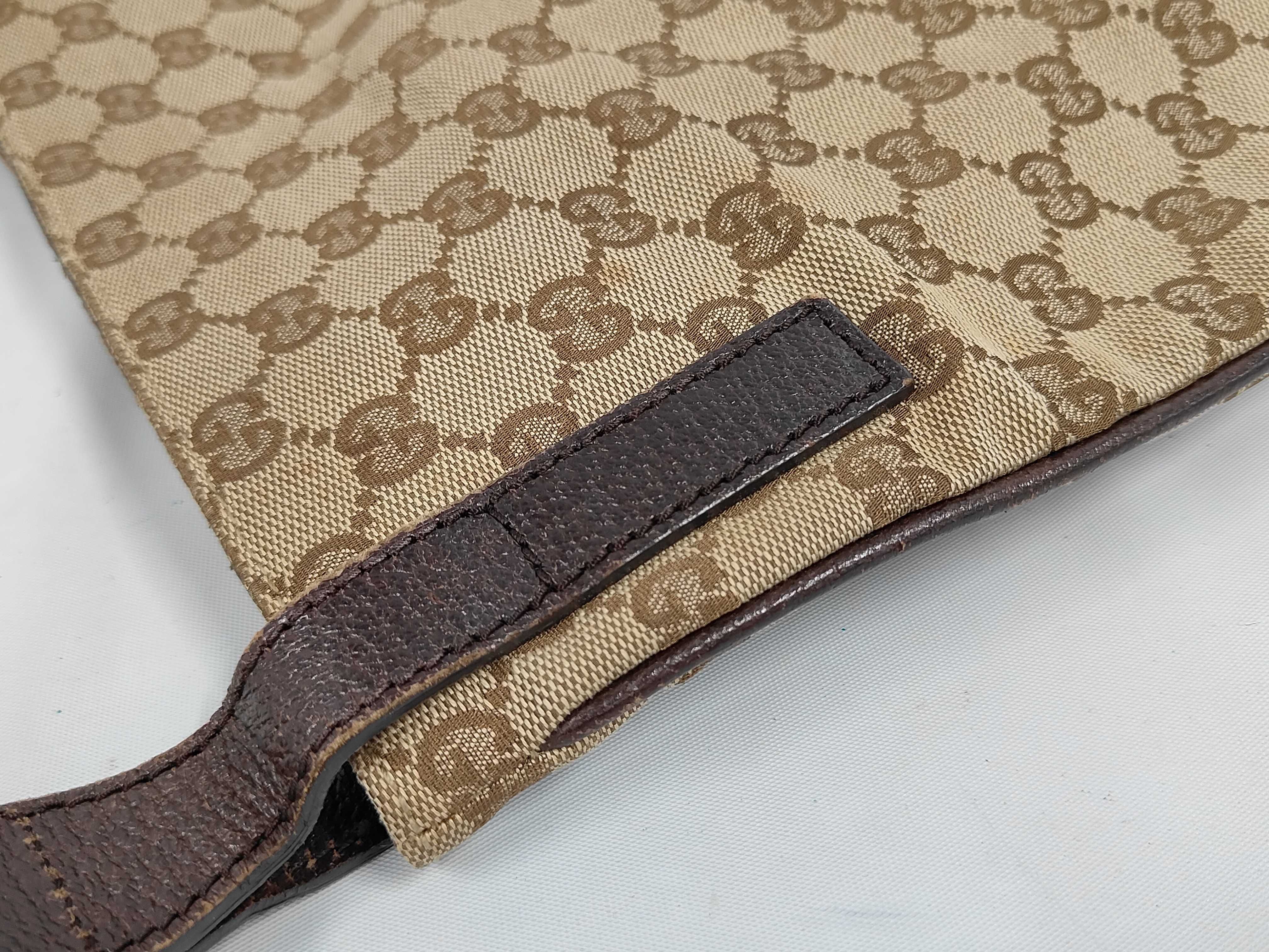 122798GG Canvas Shoulder Bag — view 6