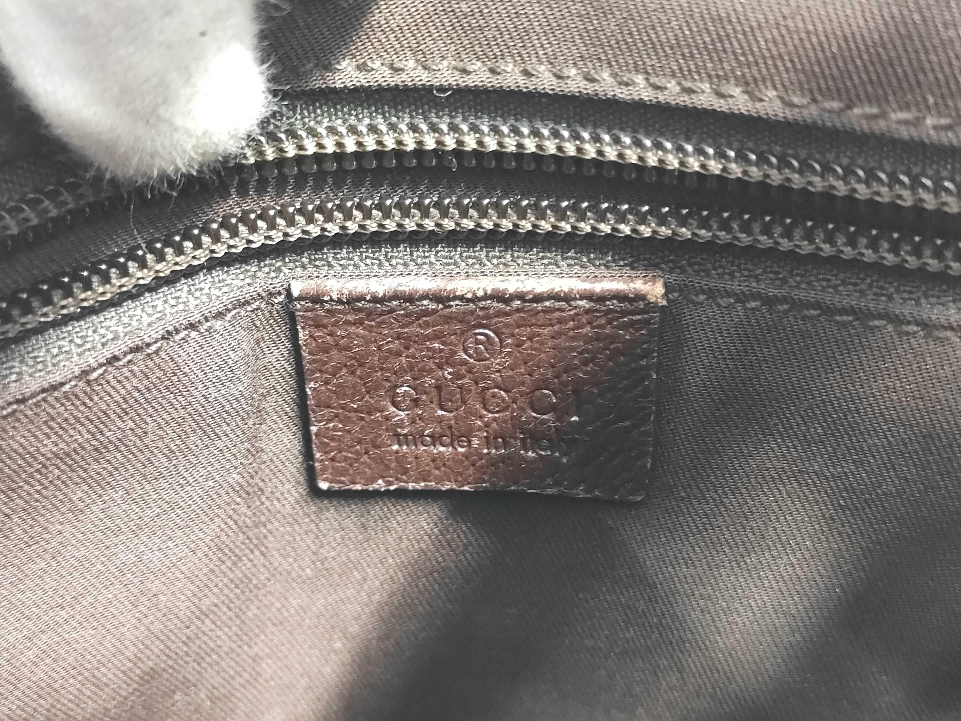 122798GG Canvas Shoulder Bag — view 7